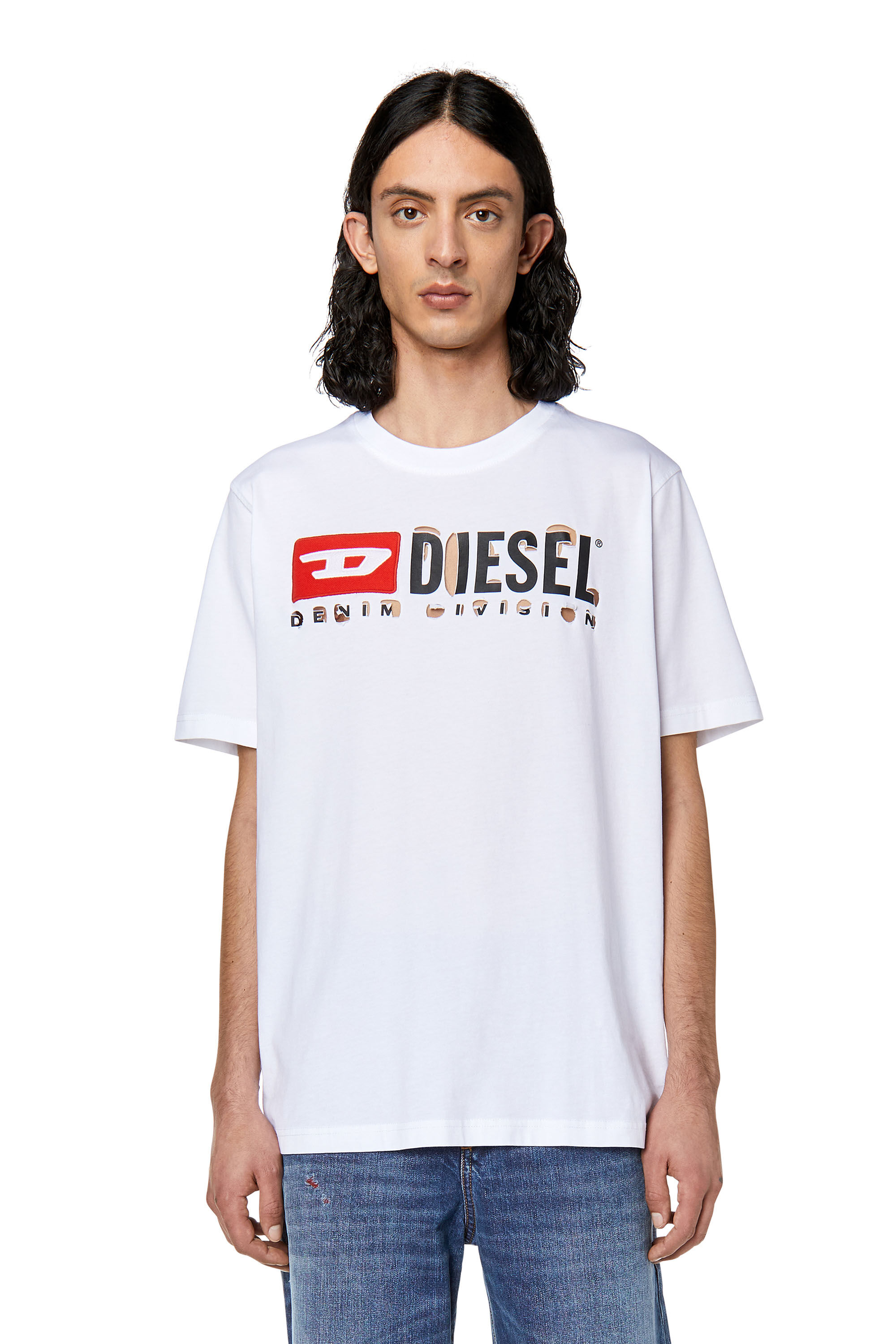 Diesel - T-JUST-DIVSTROYED, Blanc - Image 3