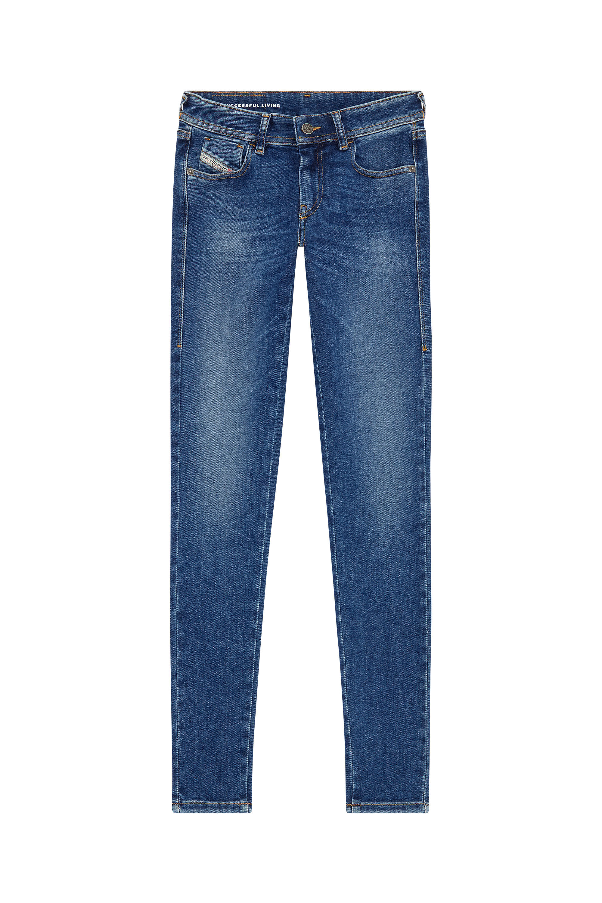 Diesel - Super skinny Jeans 2018 Slandy-Low 09F86, Bleu moyen - Image 2