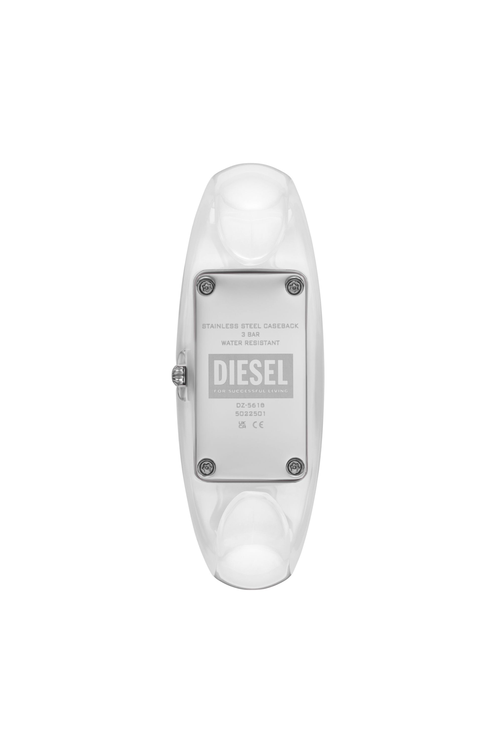 Diesel - DZ5618 WATCH, Wonder-D nylon resin watch Femme in Blanc - 2