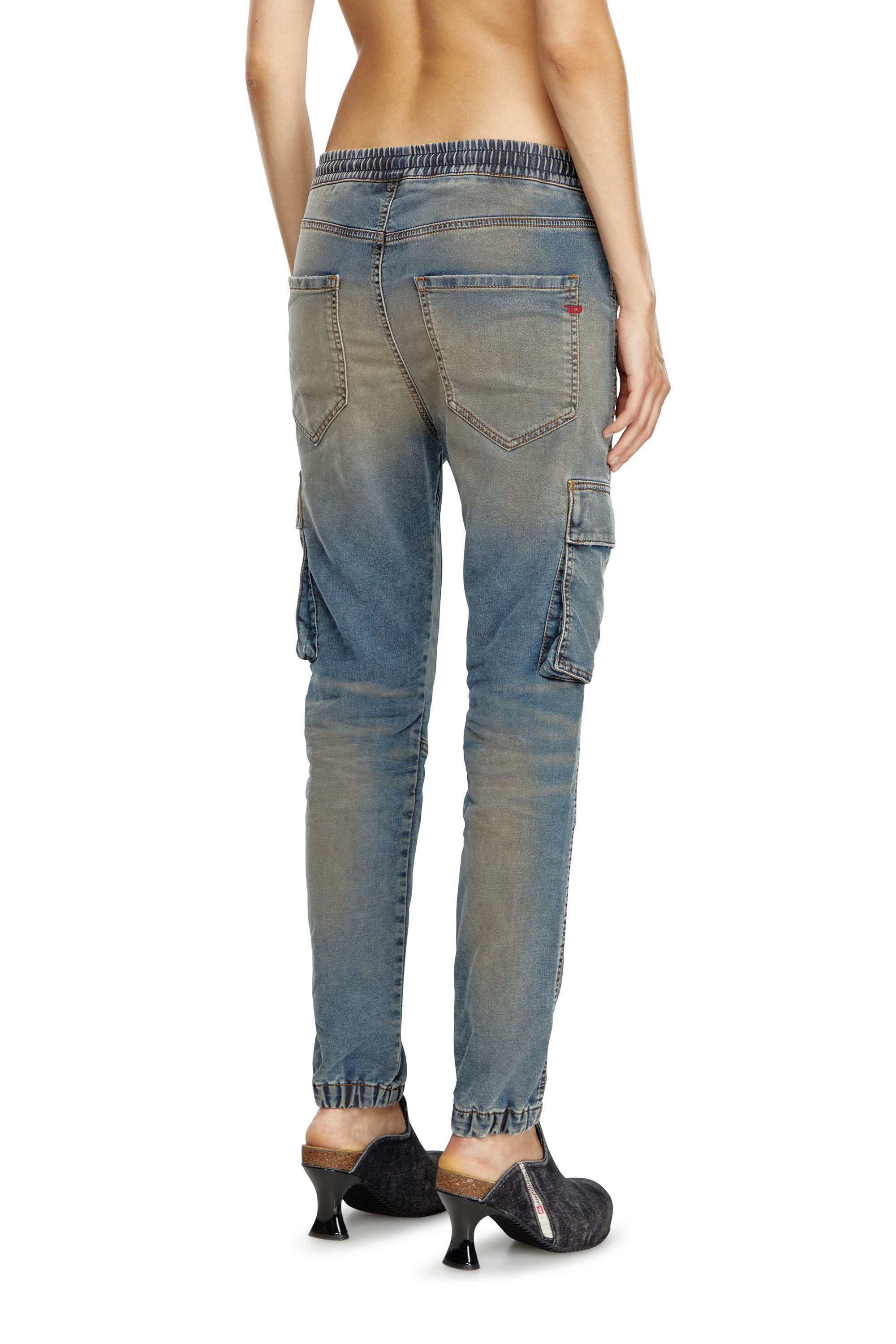 Diesel - Femme Slim 2051 D-Ursy Joggjeans® 068MB, Bleu moyen - Image 4