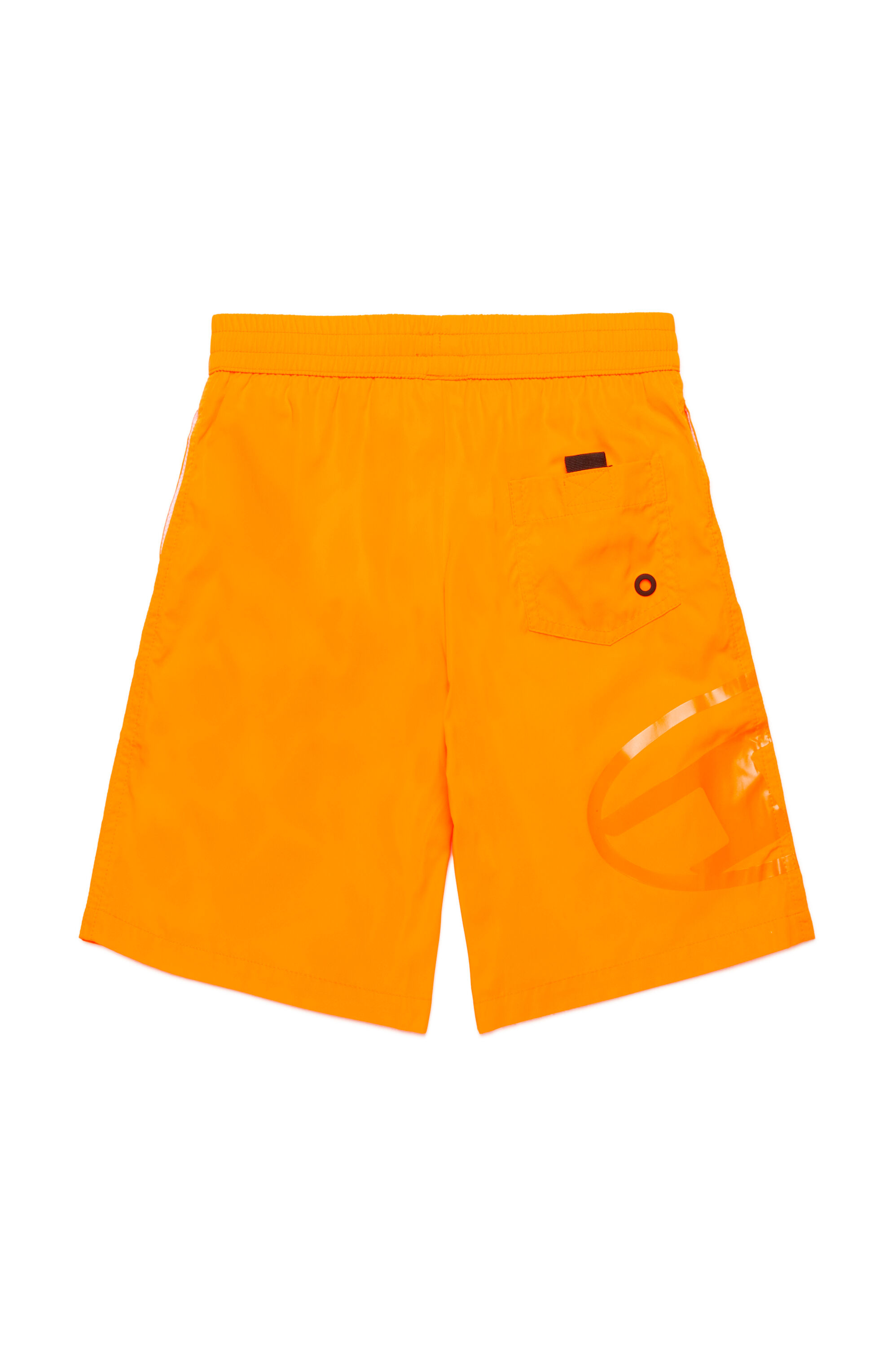Diesel - MIPRUL, Short de bain avec logo Oval D ton sur ton Homme in Orange - 2