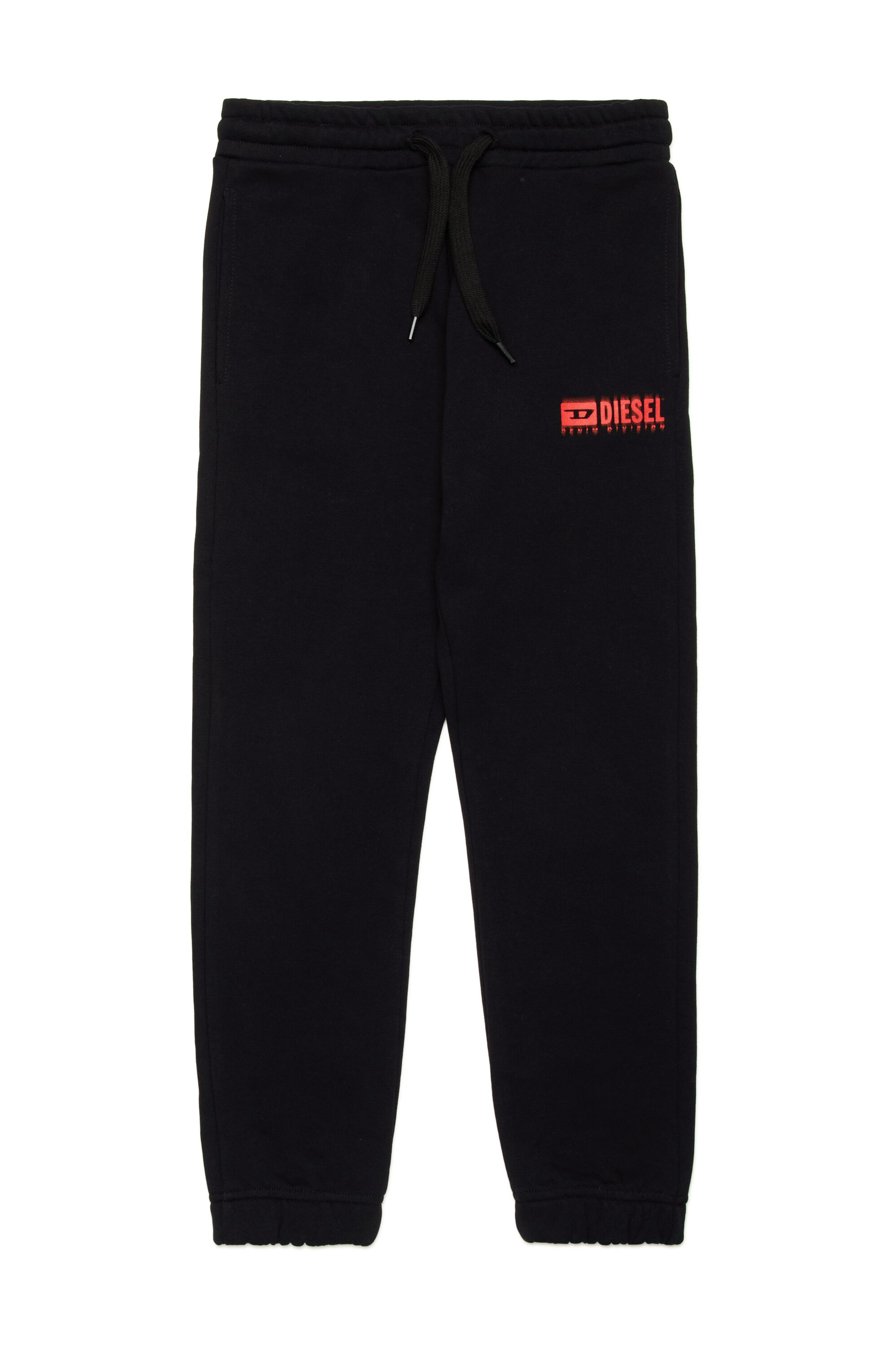 Diesel - PBASEL, Pantalon de survêtement avec logo dégradé Homme in Noir - 1