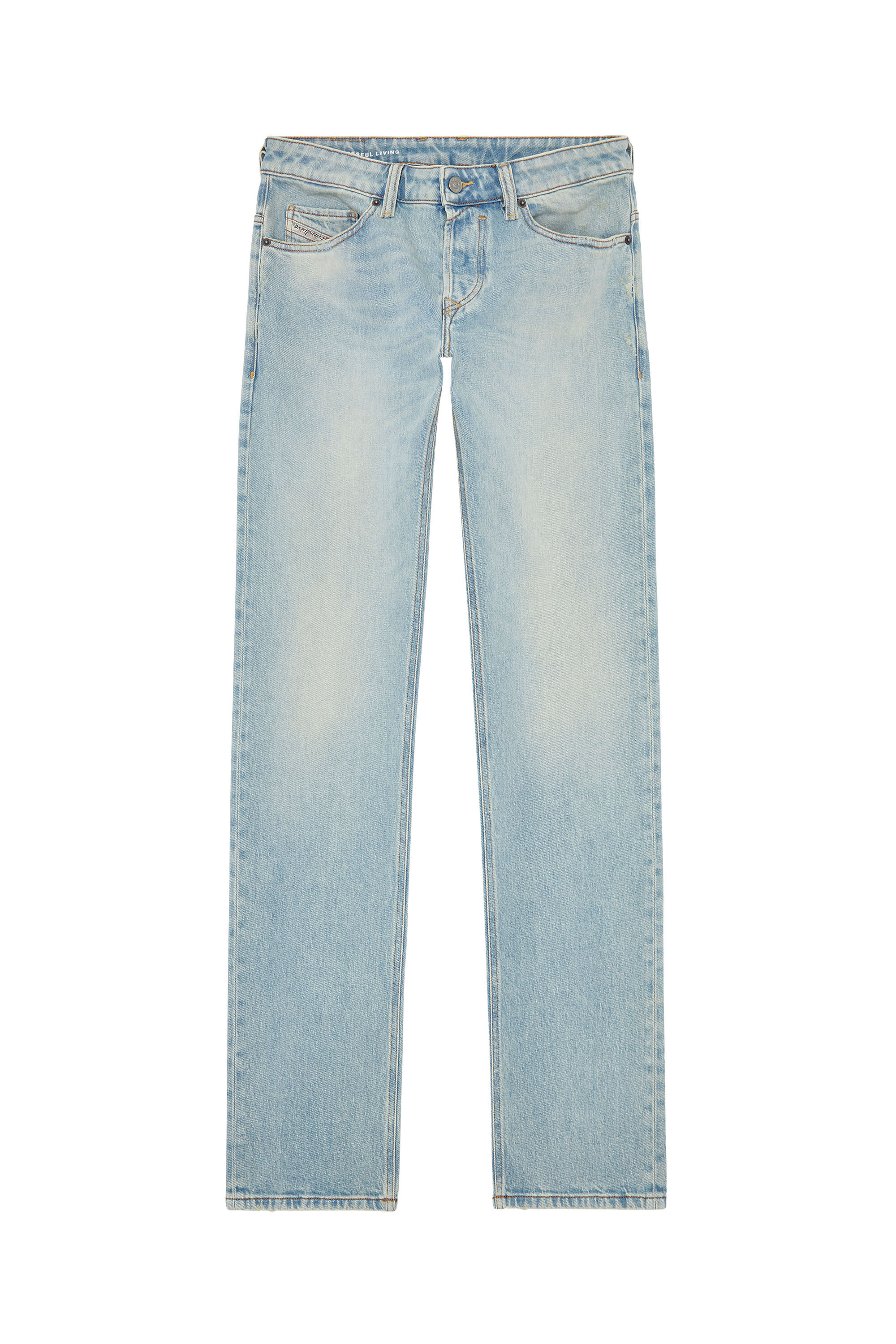 Diesel - Regular Jeans Safado 09H41 Homme, Bleu Clair - Image 2
