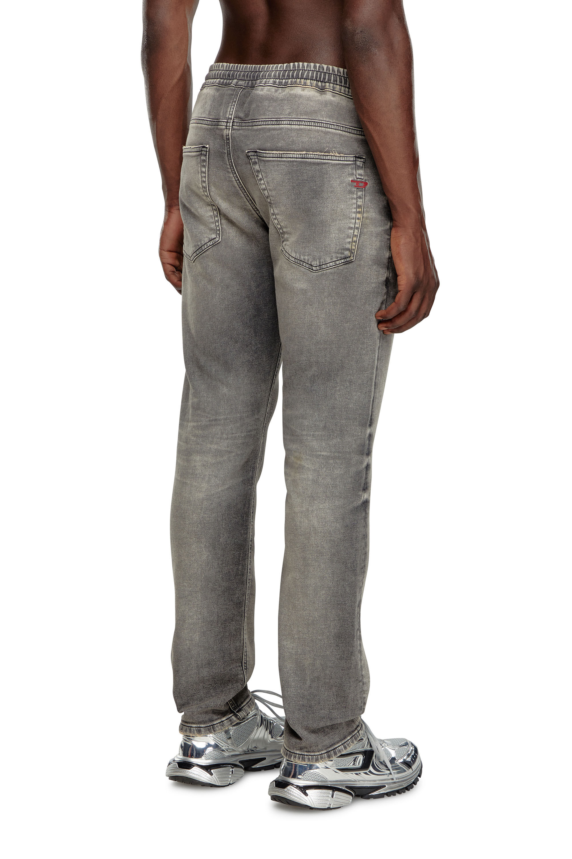 Diesel - Homme Tapered 2030 D-Krooley Joggjeans® 068LQ, Gris - Image 4