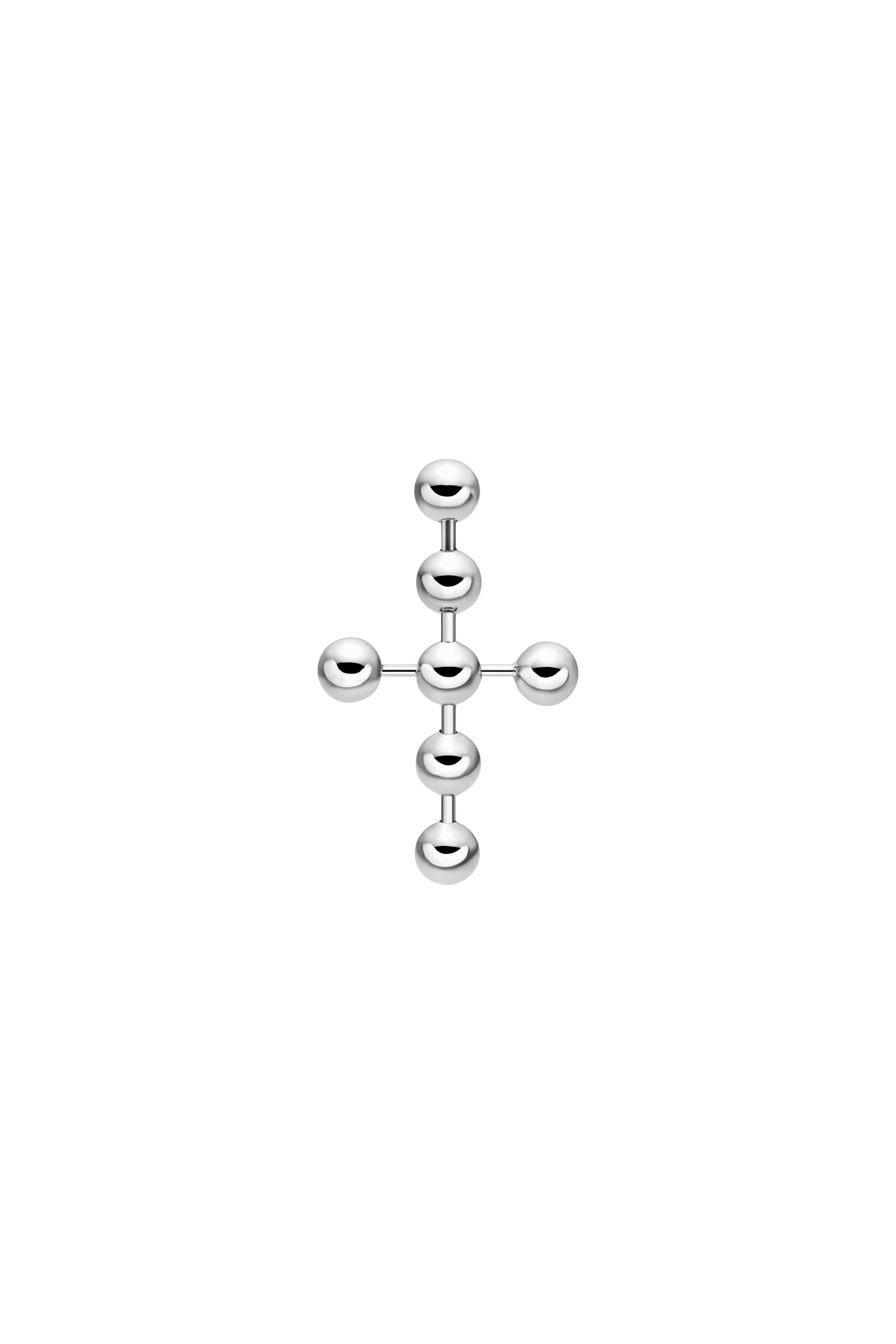 Diesel - DX167640 JEWELLERY, Boucle d'oreille pendante en acier inoxydable Mixte in Gris argent&eacute; - 2
