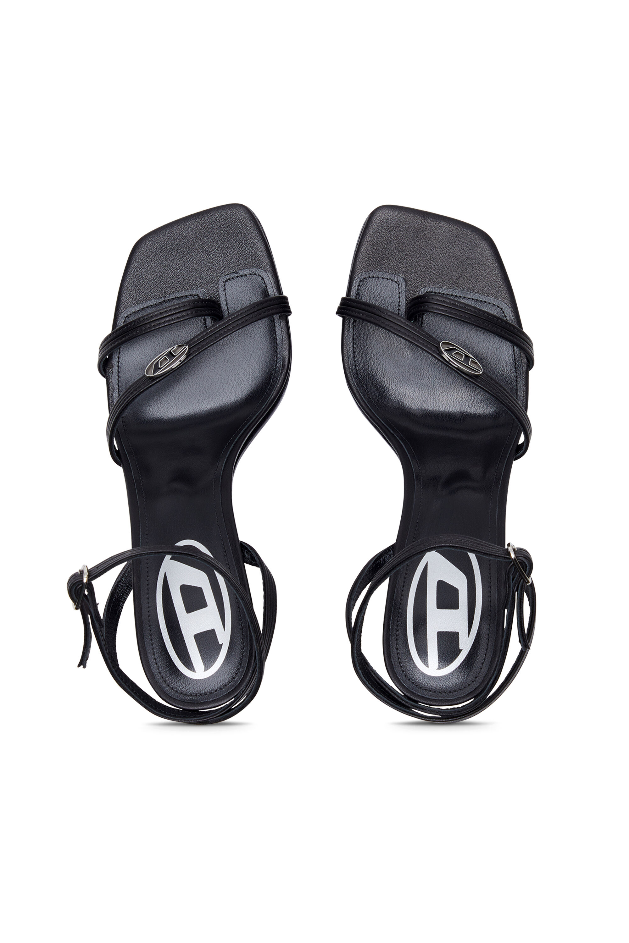 D VENUS SA Femme Sandales lani res en cuir nappa Diesel