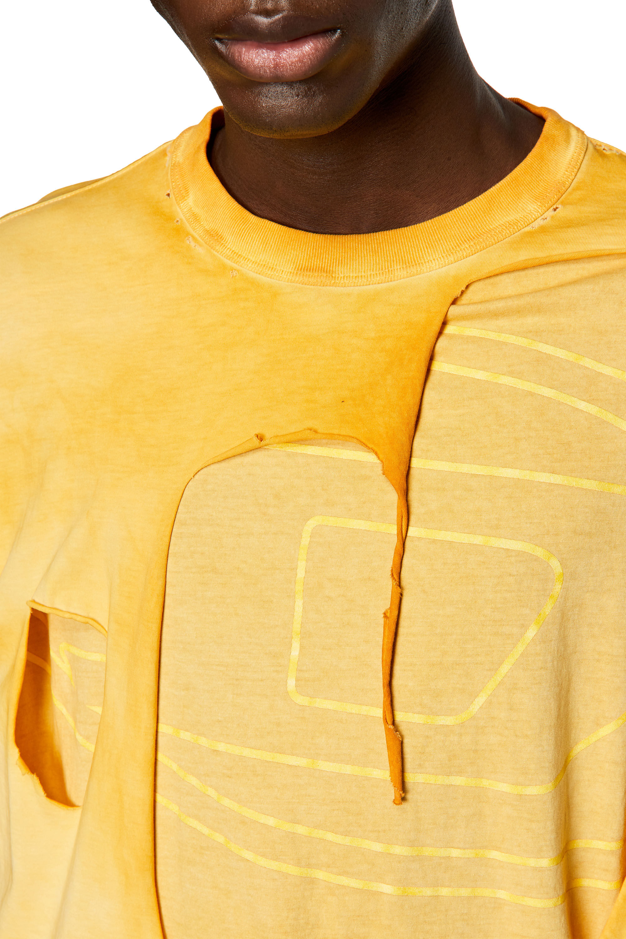 Diesel - T-ASHY, Jaune - Image 5