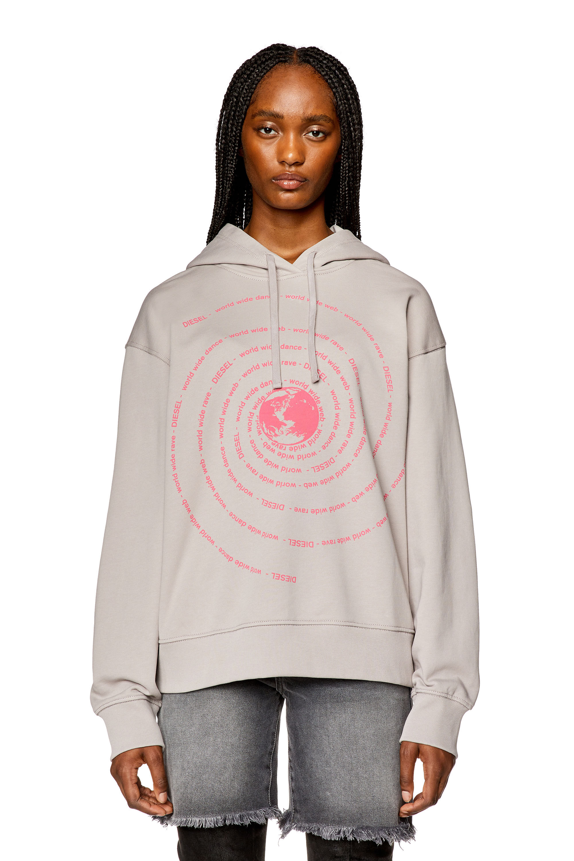 Diesel - F-MAXINNE-HOOD, Gris - Image 5
