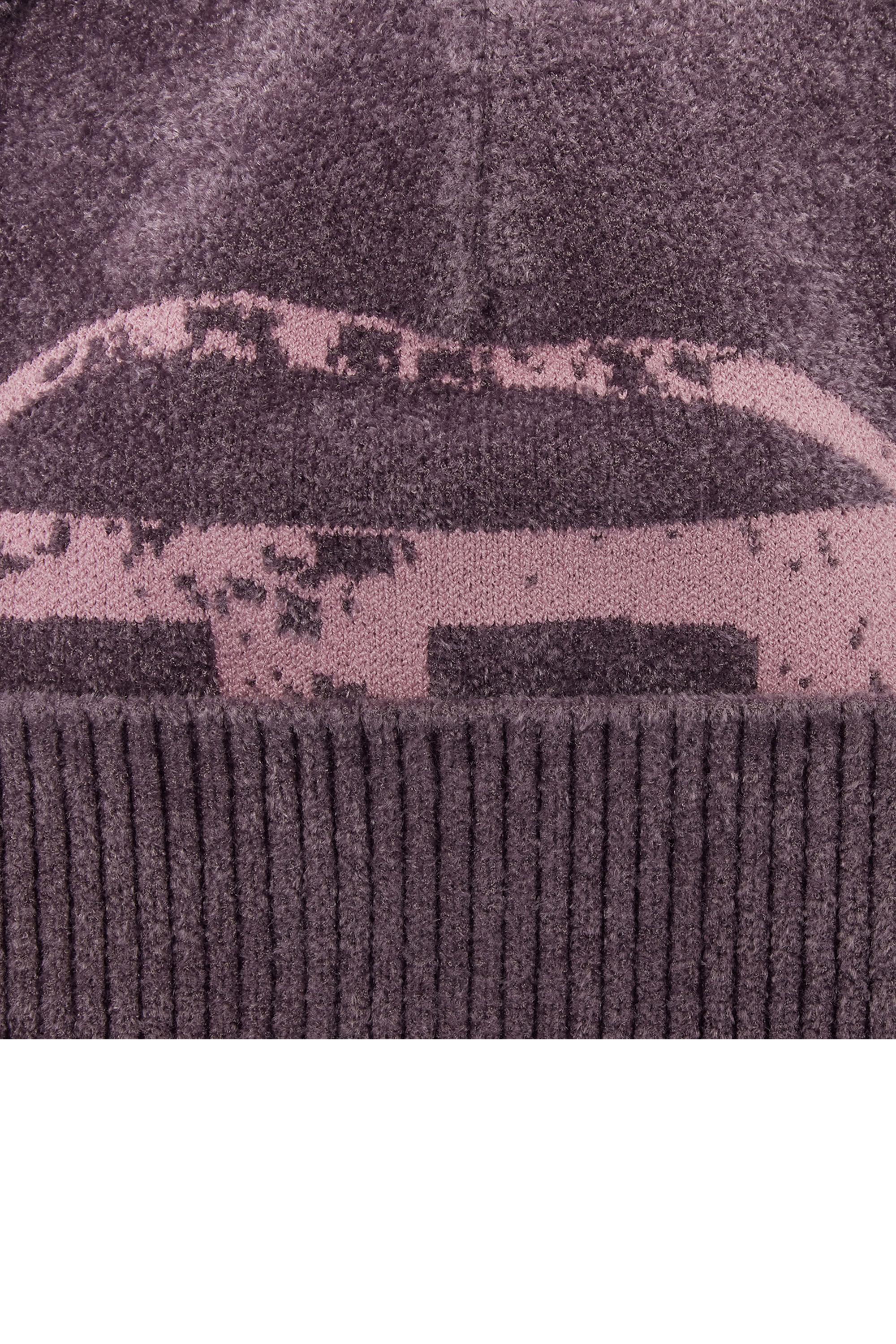 Diesel - K-URIUS, Bonnet avec logo Oval D effet vieilli Mixte in Violet - 3