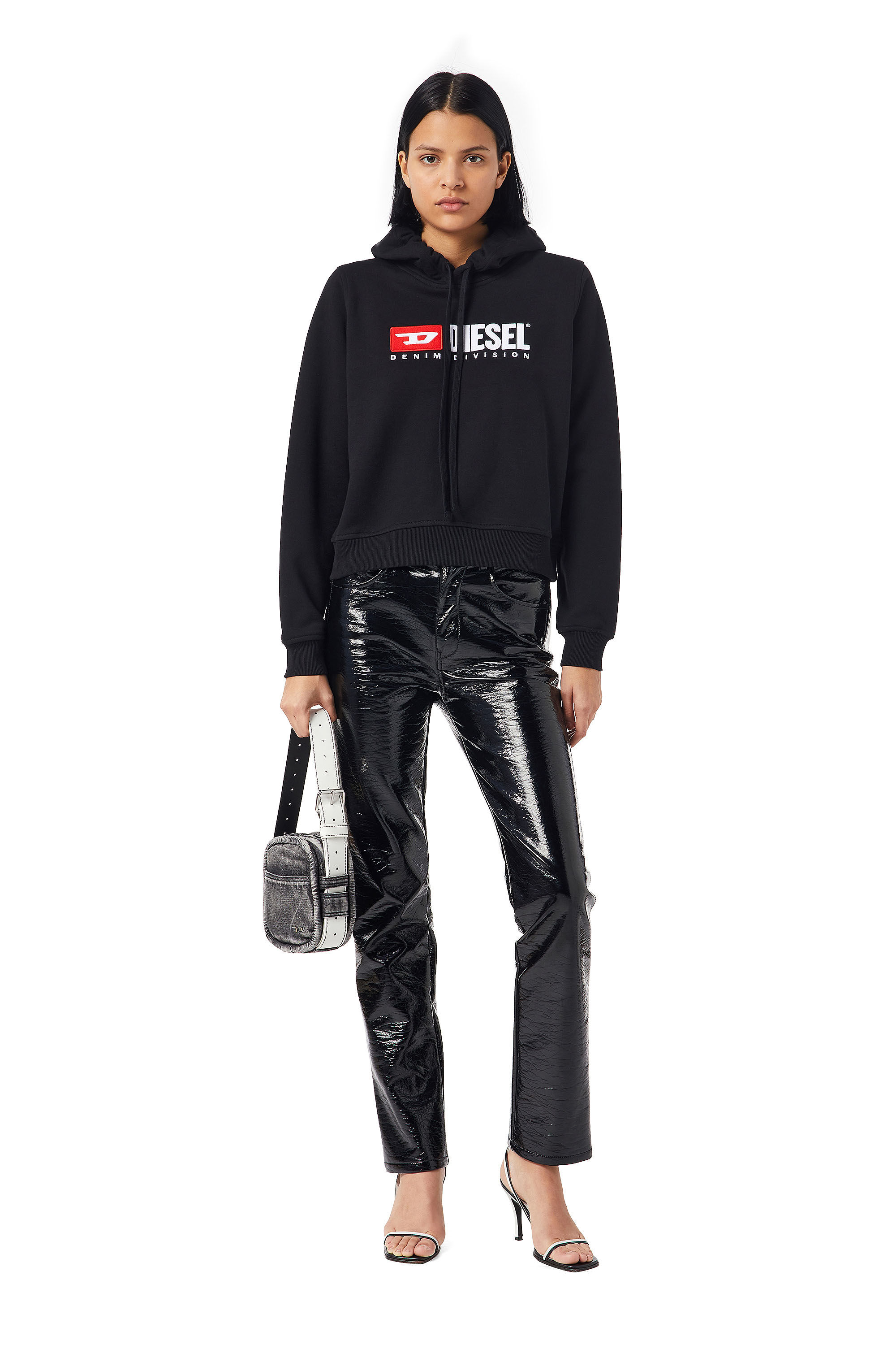 Diesel - F-REGGY-HOOD-DIV, Noir - Image 1