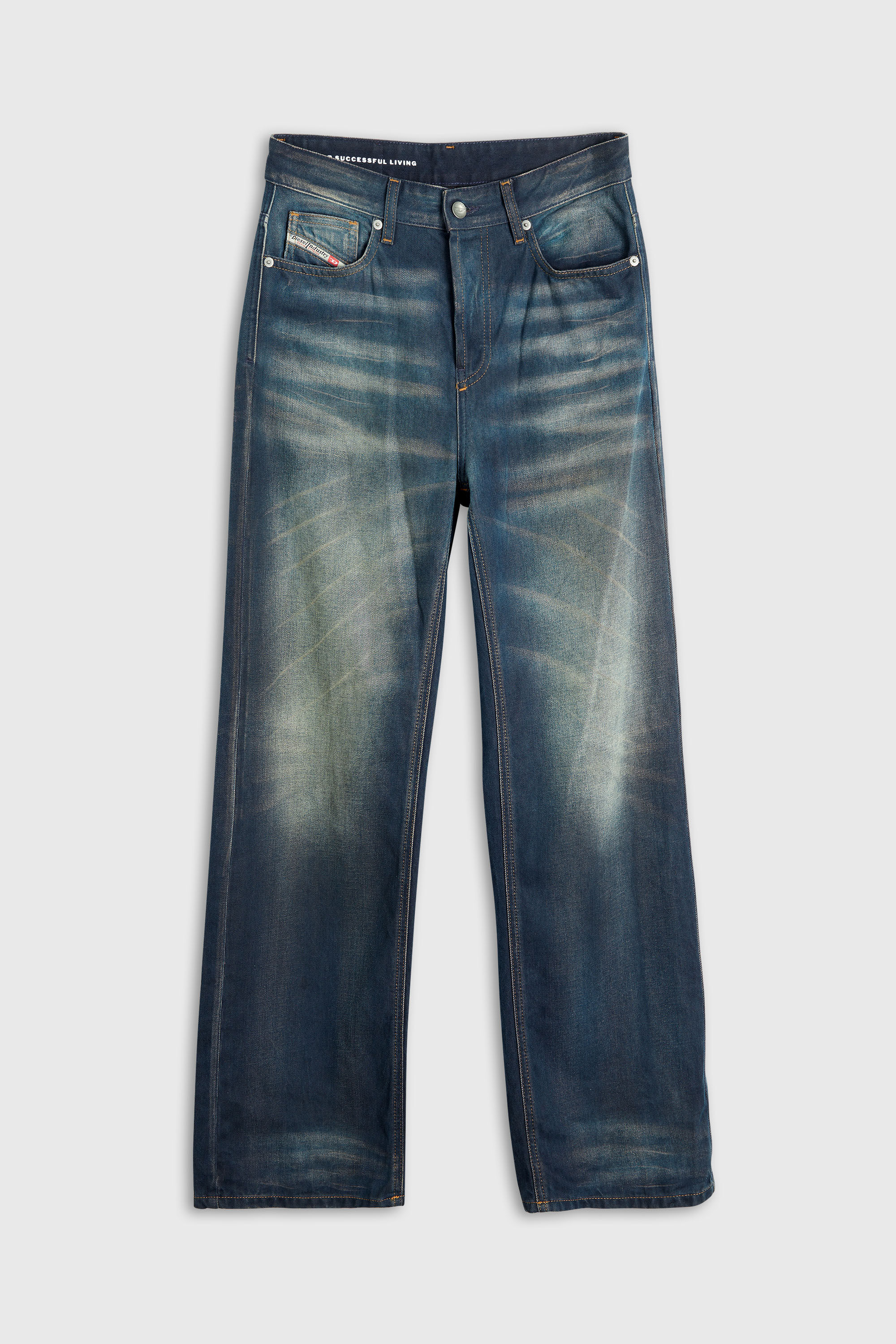 Diesel - Relaxed Jeans 1990 D-Waigee 09R09 Femme, Bleu Fonc&eacute; - Image 6