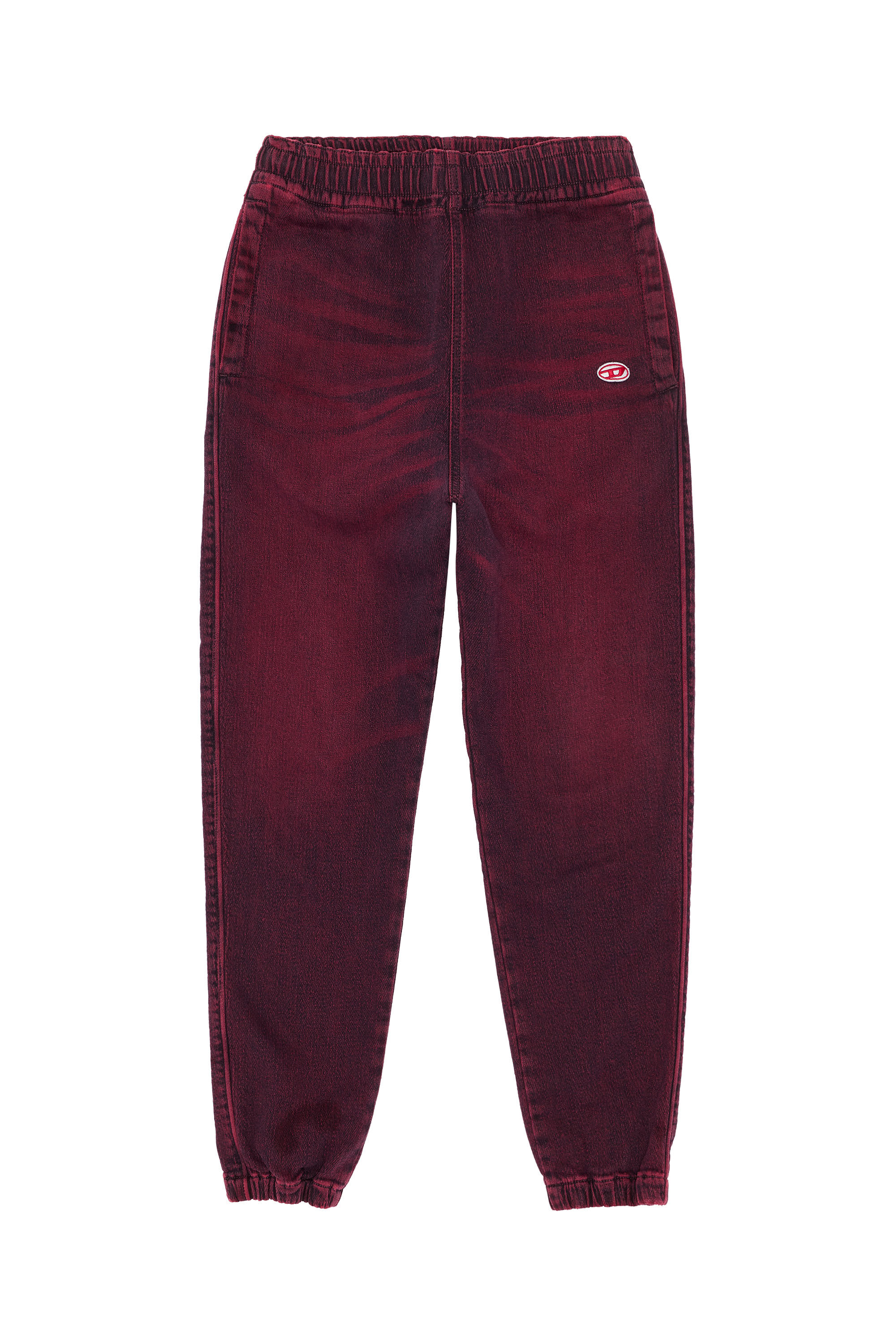 Diesel - D-Lab Track Denim 09G91 Tapered, Bordeaux - Image 2