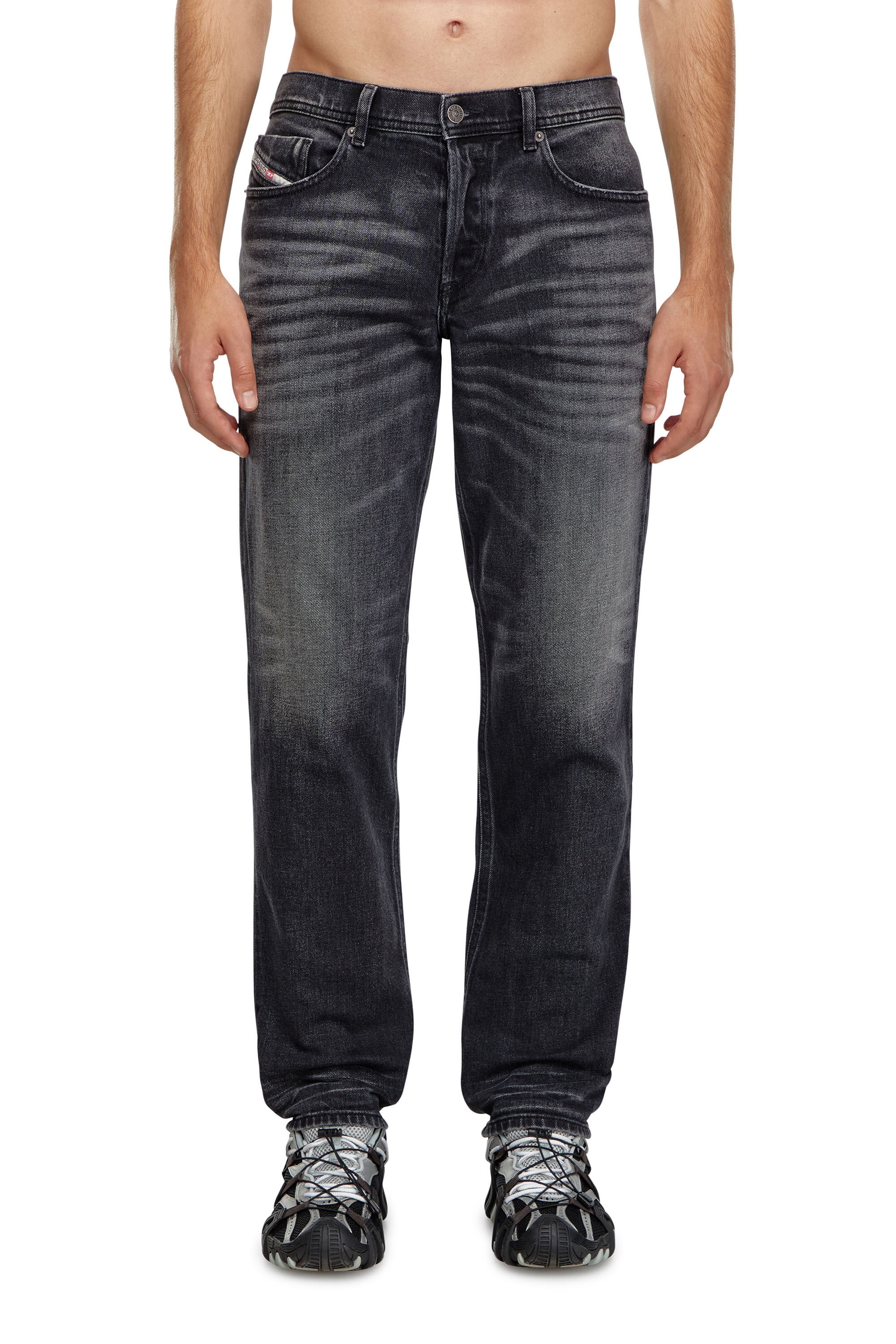 Jeans Regular Homme Noir Gris fonce Diesel 2023 D Finitive