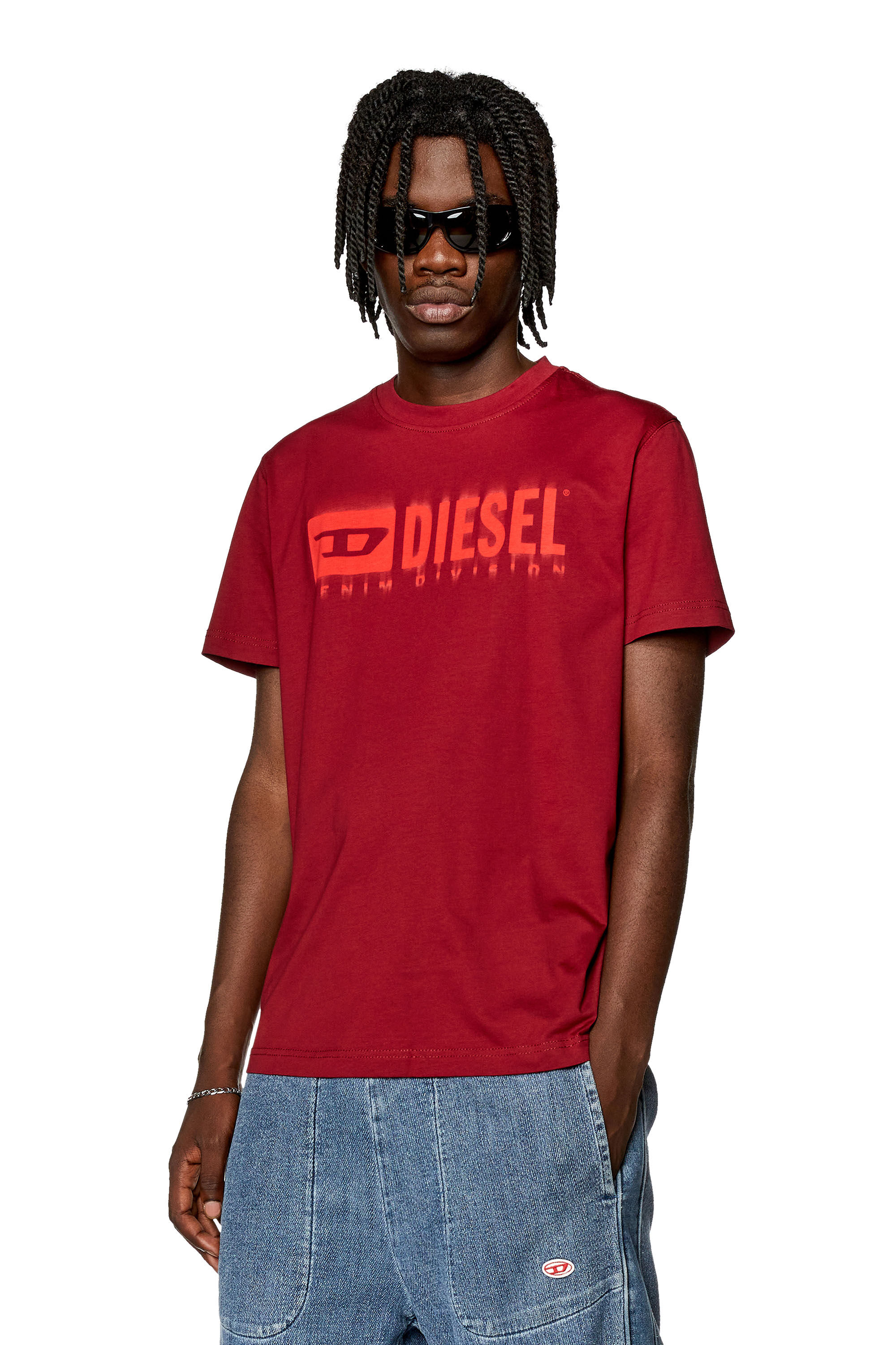 Diesel - T-DIEGOR-L6, Rouge - Image 3