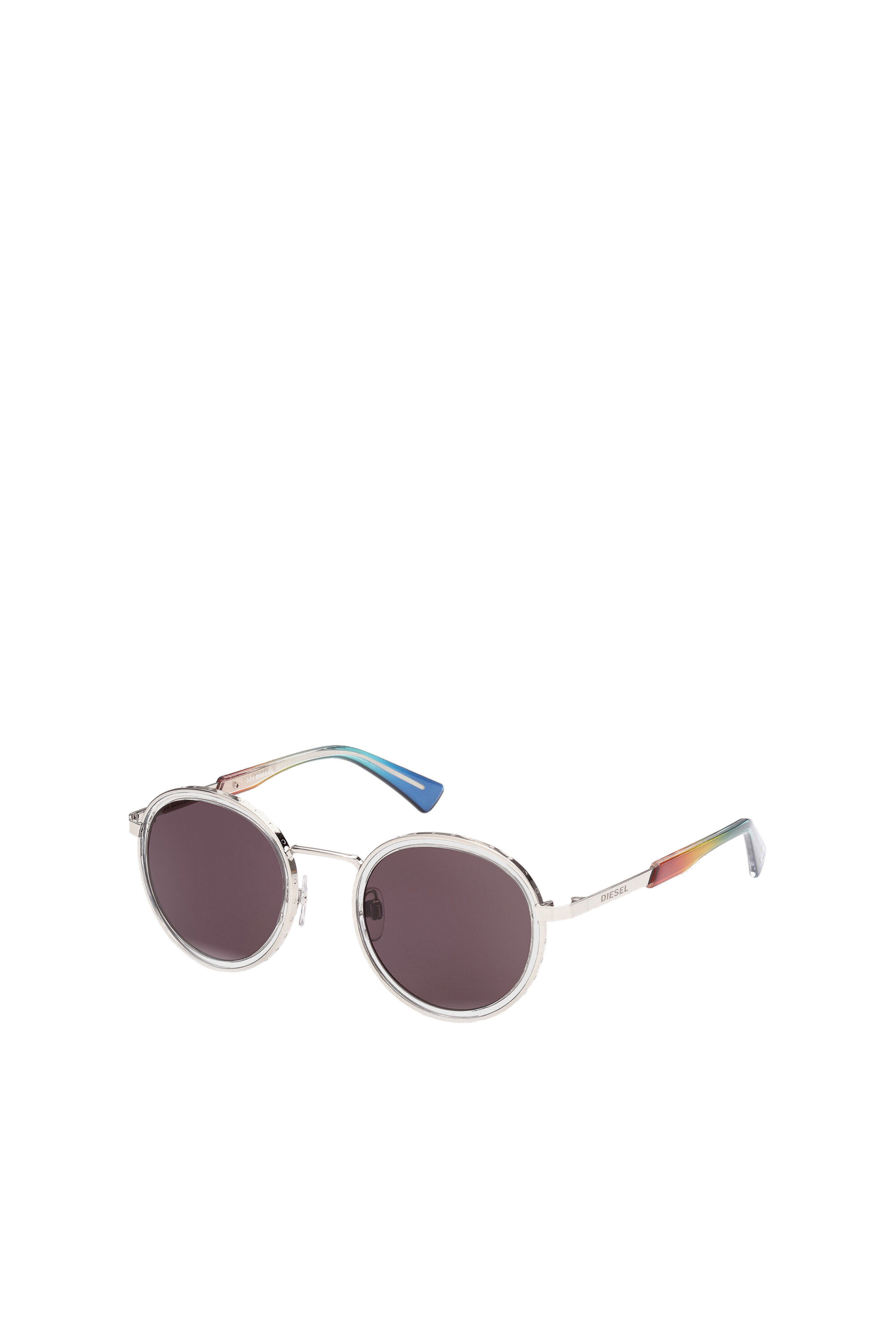 Diesel - DL0321, Lunettes unisexes en métal avec thème « Pride » Mixte in Polychrome - 2