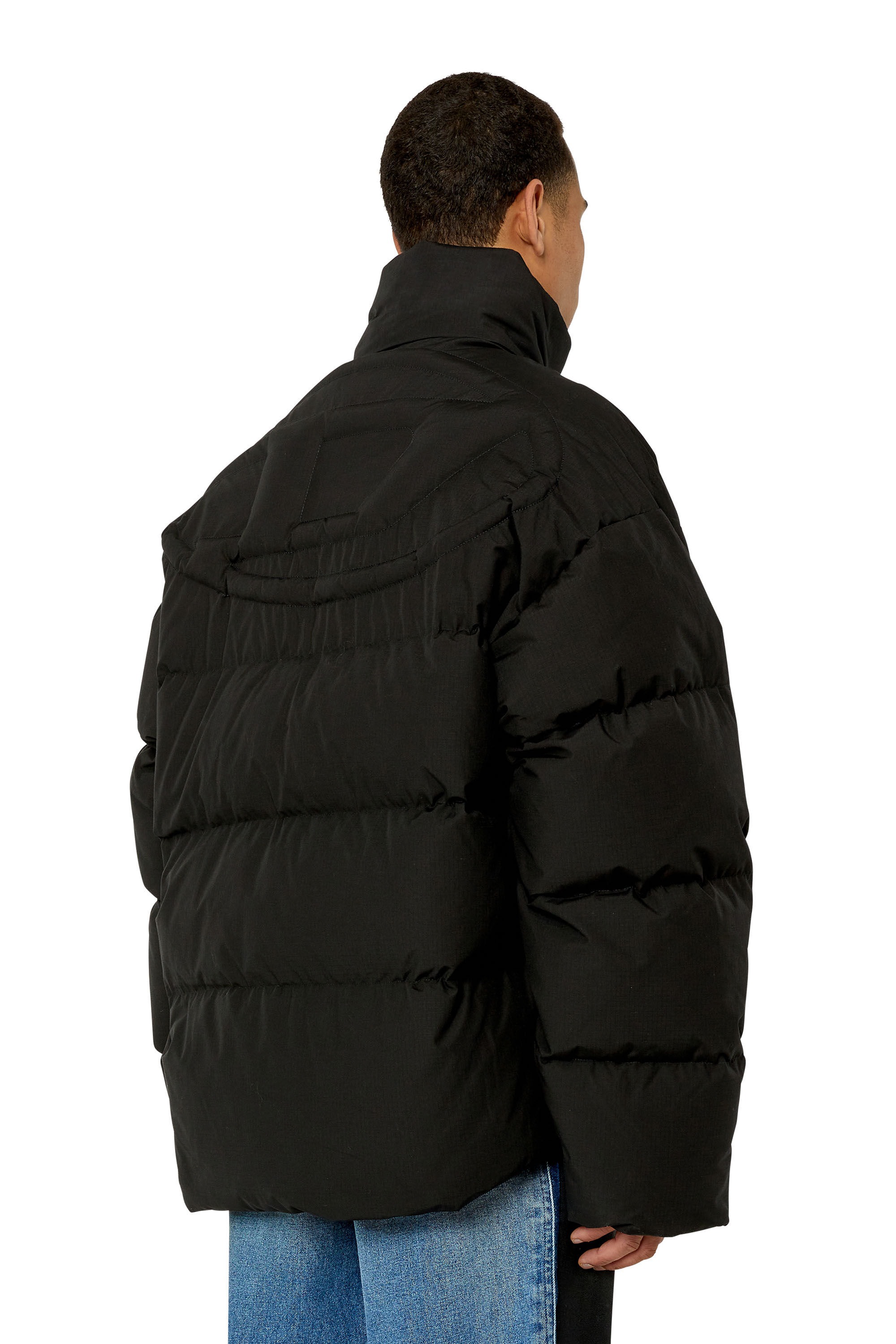 Diesel - W-OVAL, Noir - Image 3