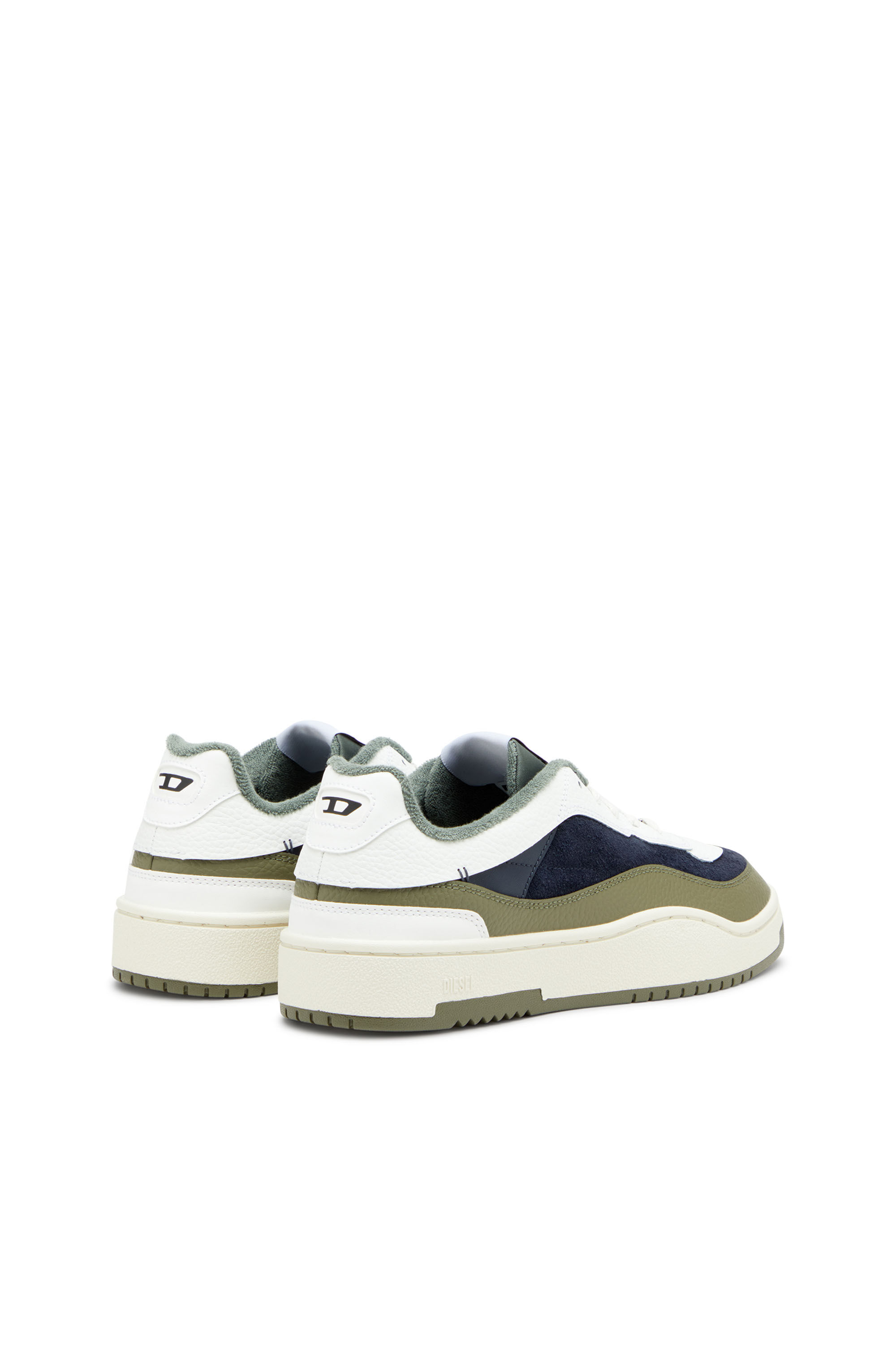 S-OVAL SKATE LOW, Blanc/Vert