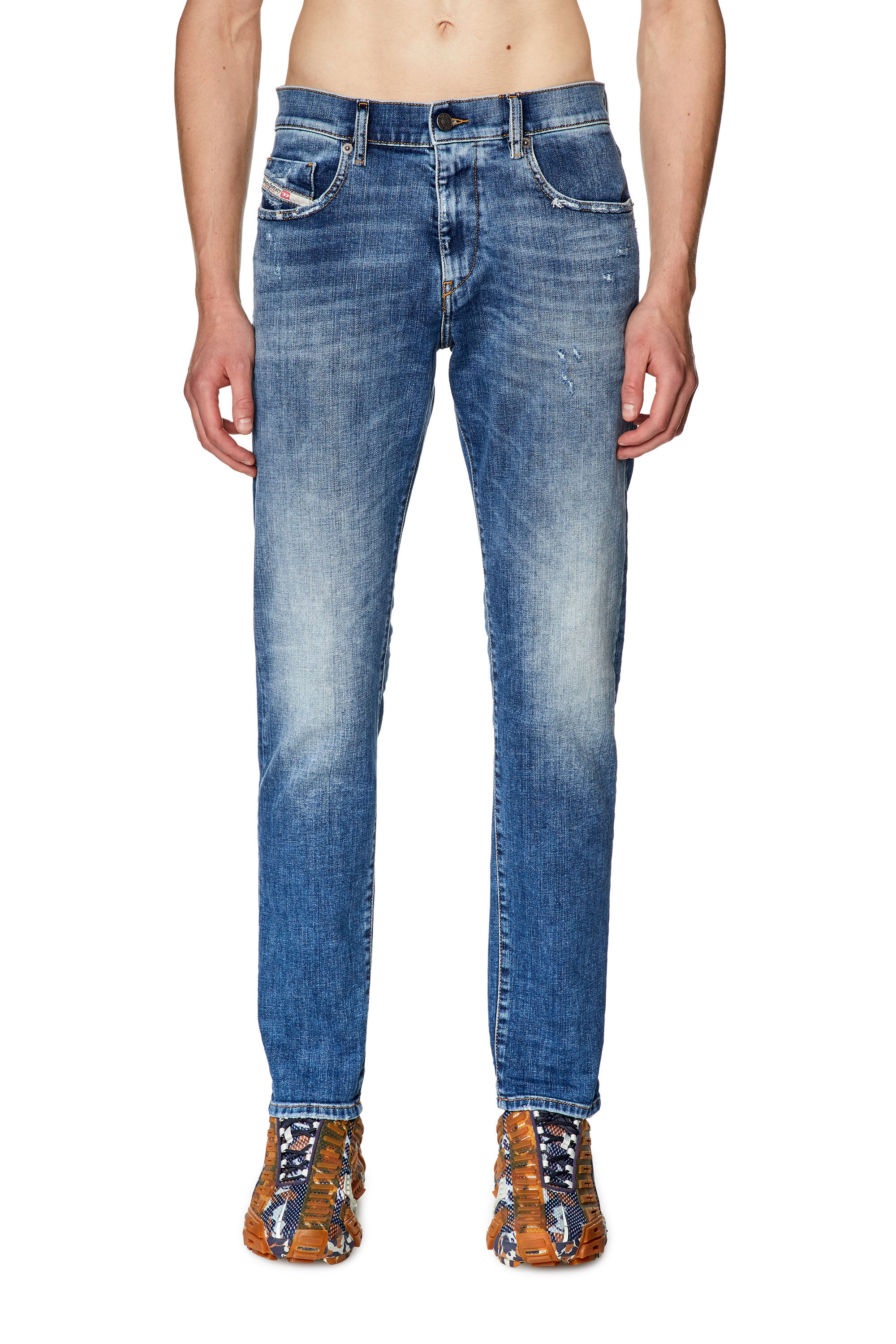 Jeans Slim Homme Bleu moyen Diesel 2019 D Strukt
