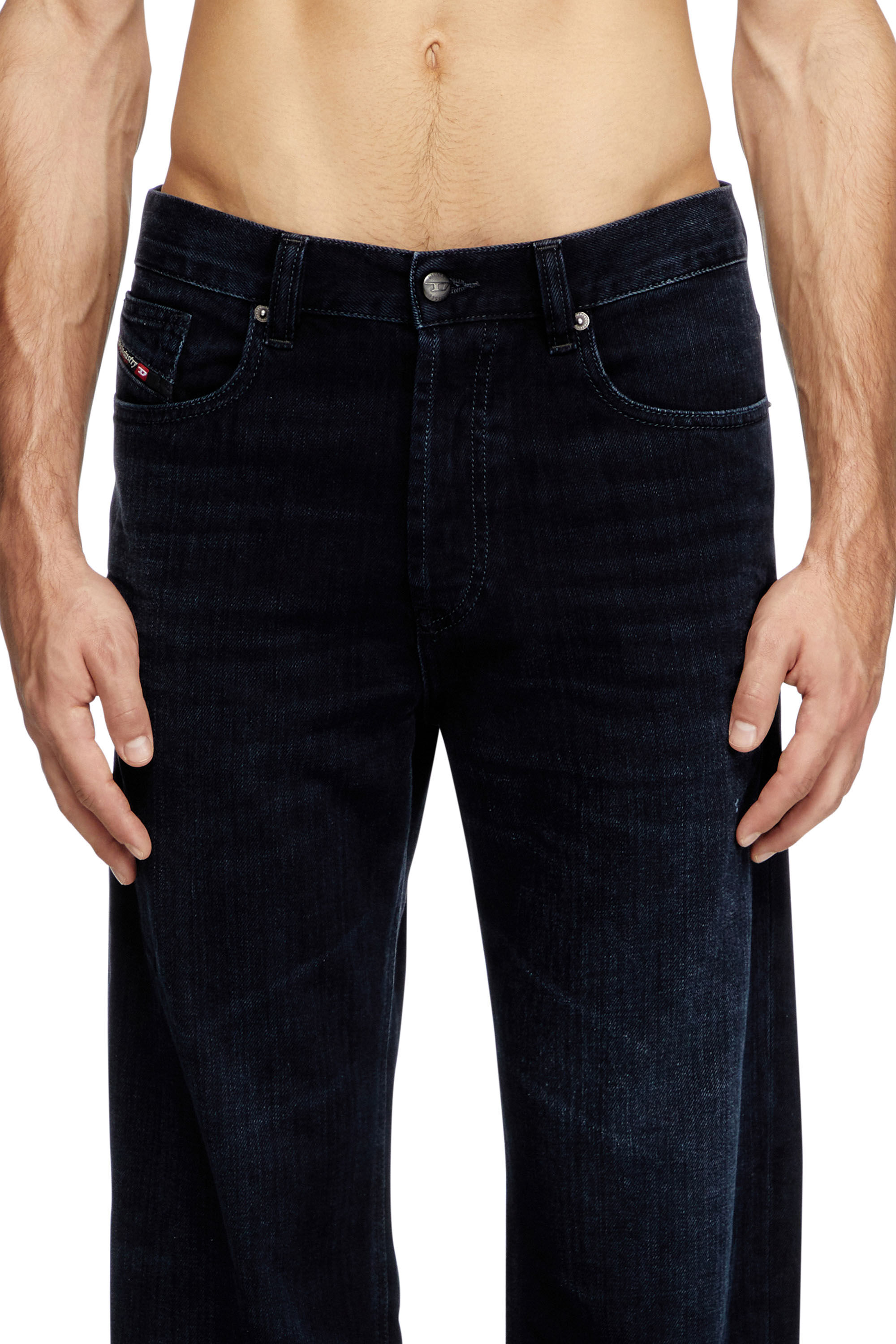 Diesel - Regular Jeans 2024 D-Macs 09L54 Homme, Bleu Foncé - Image 5