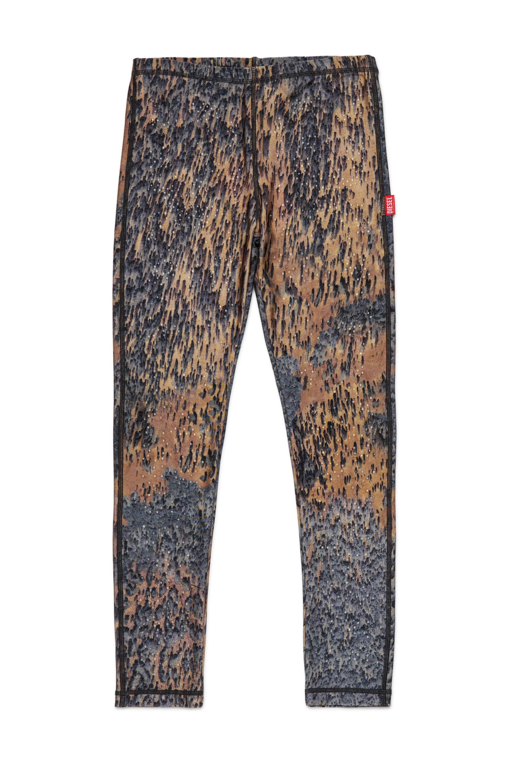 Diesel - PAZELA, Pantalons en nylon avec imprimé graphique Femme in Polychrome - 1