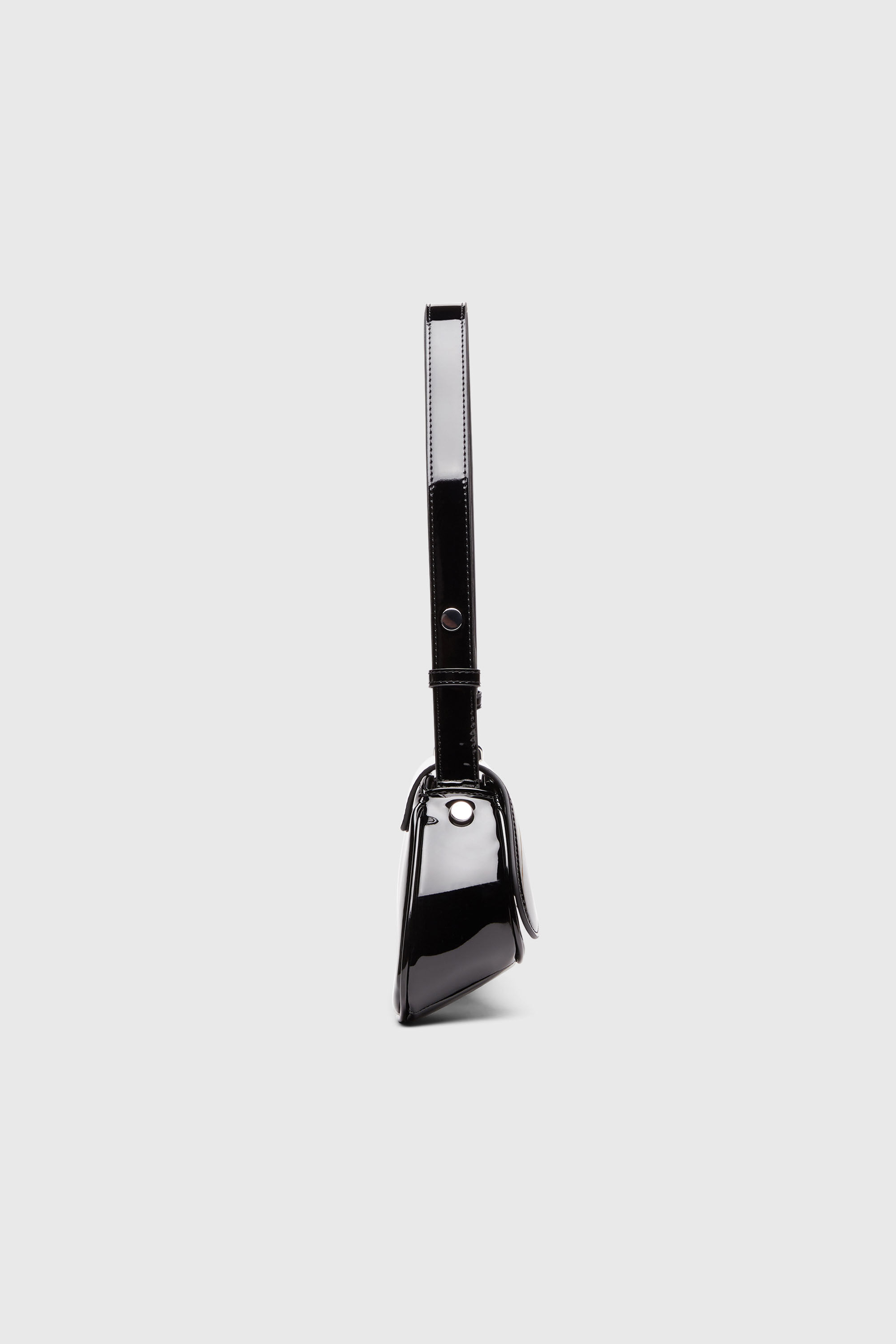 Diesel - PLAY CROSSBODY, Play-Sac &agrave; bandouli&egrave;re glossy Femme in Noir - 5