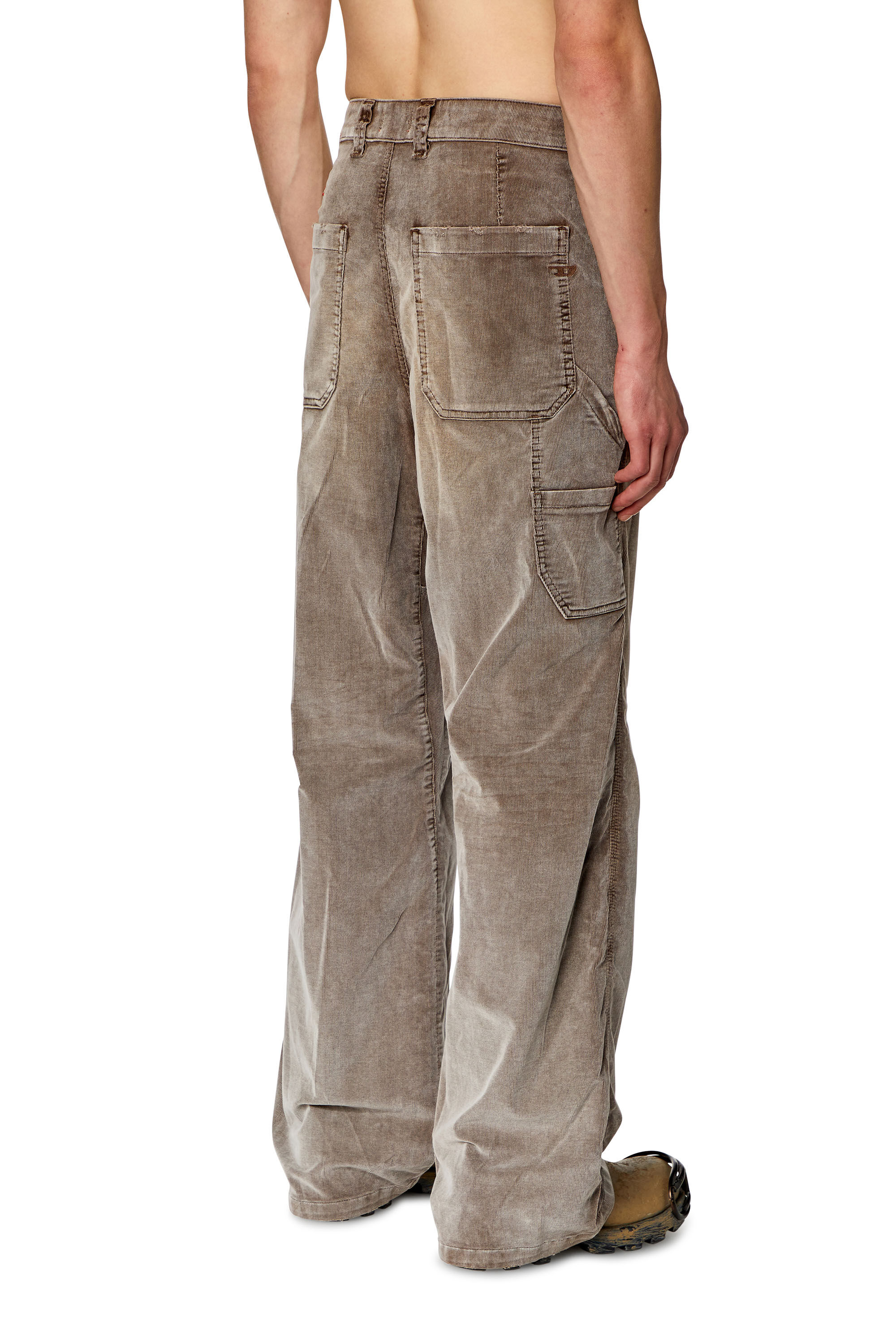 Diesel - Man Straight Jeans D-Livery 068JF, Brown - Image 4