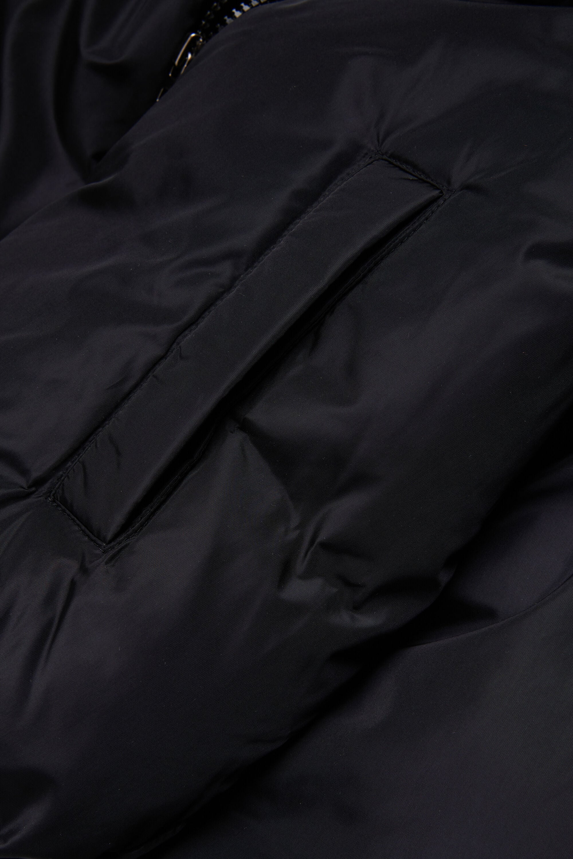 Diesel - JELKYM, Woman's Hooded puffer jacket in Black - 4