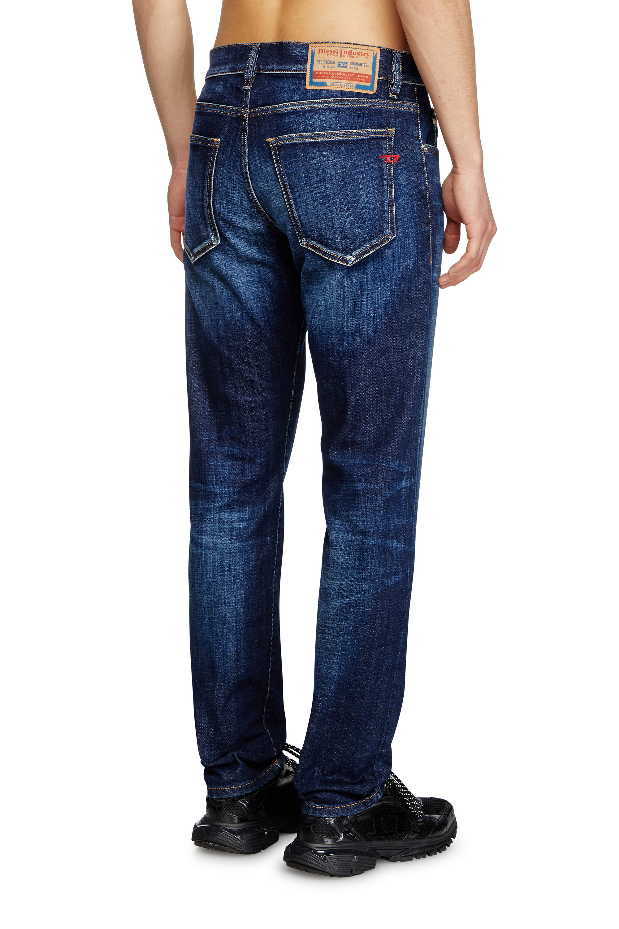 Diesel - Slim Jeans 2019 D-Strukt 09L61 Homme, Bleu moyen - Image 4