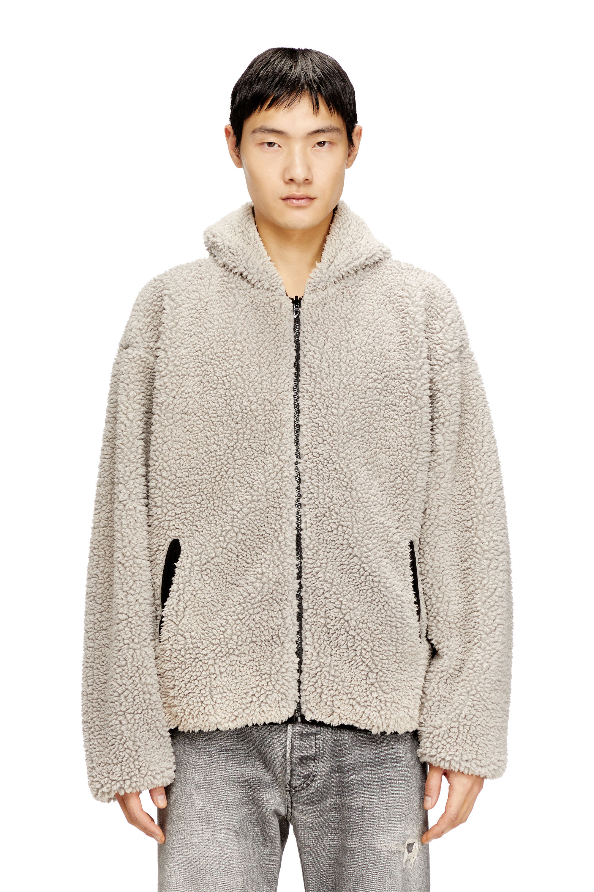 Diesel - S-BRYAN, Veste zippée à capuche réversible Homme in ToBeDefined - 6