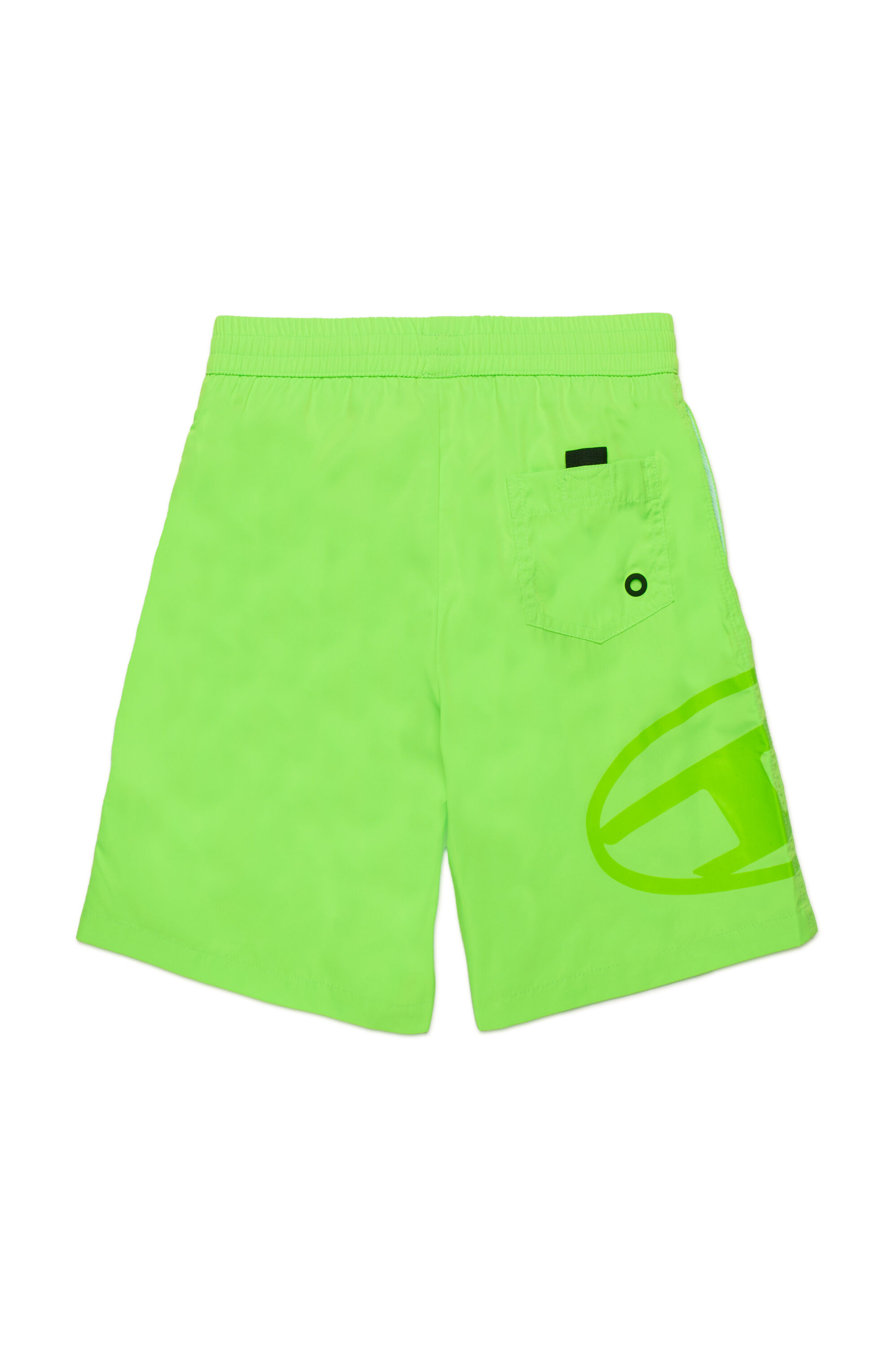 Diesel - MIPRUL, Short de bain avec logo Oval D ton sur ton Homme in Vert - 2