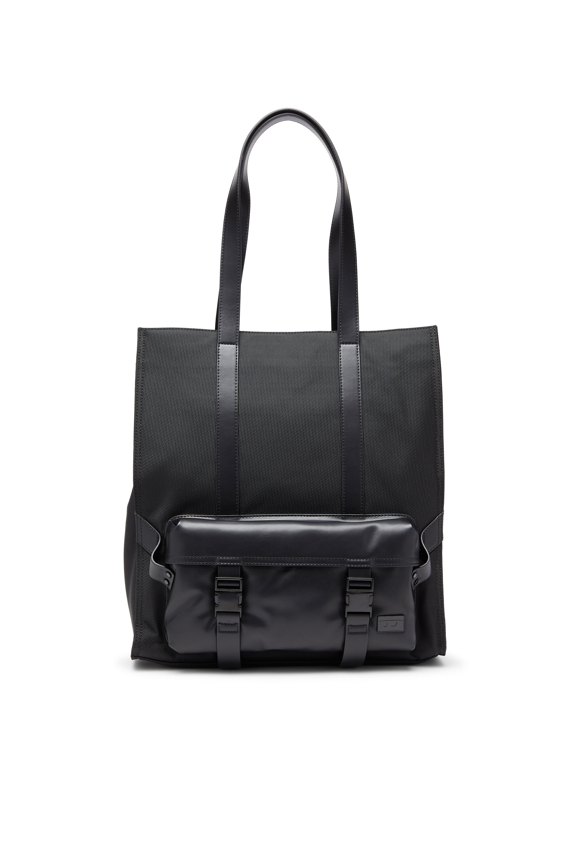 Diesel - MULTI-PKTS TOTE X, Multi-Pkts - Sac cabas avec poche &agrave; rabat et zip Mixte in Noir - 1