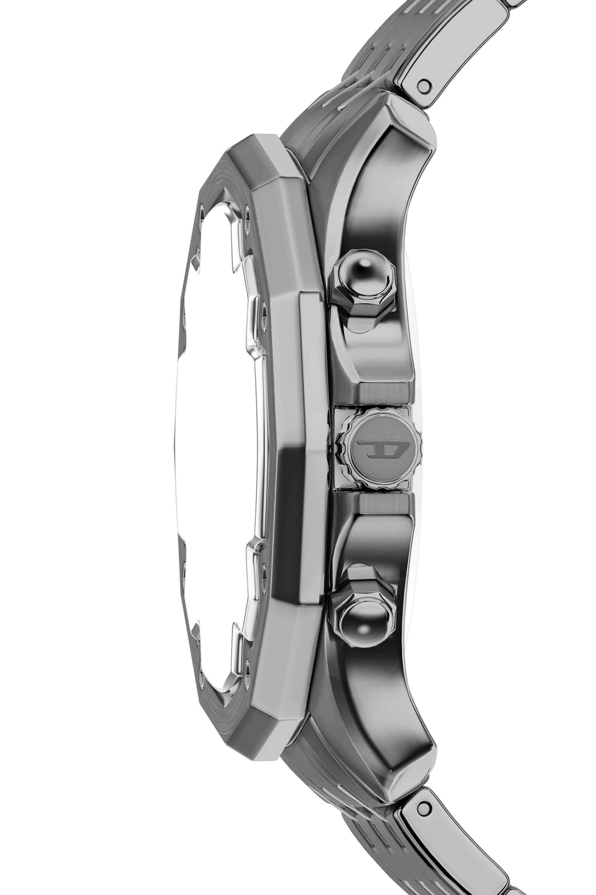 Diesel - DZ4711 WATCH, Montre Stinger en acier inoxydable gunmetal Homme in Gris - 3