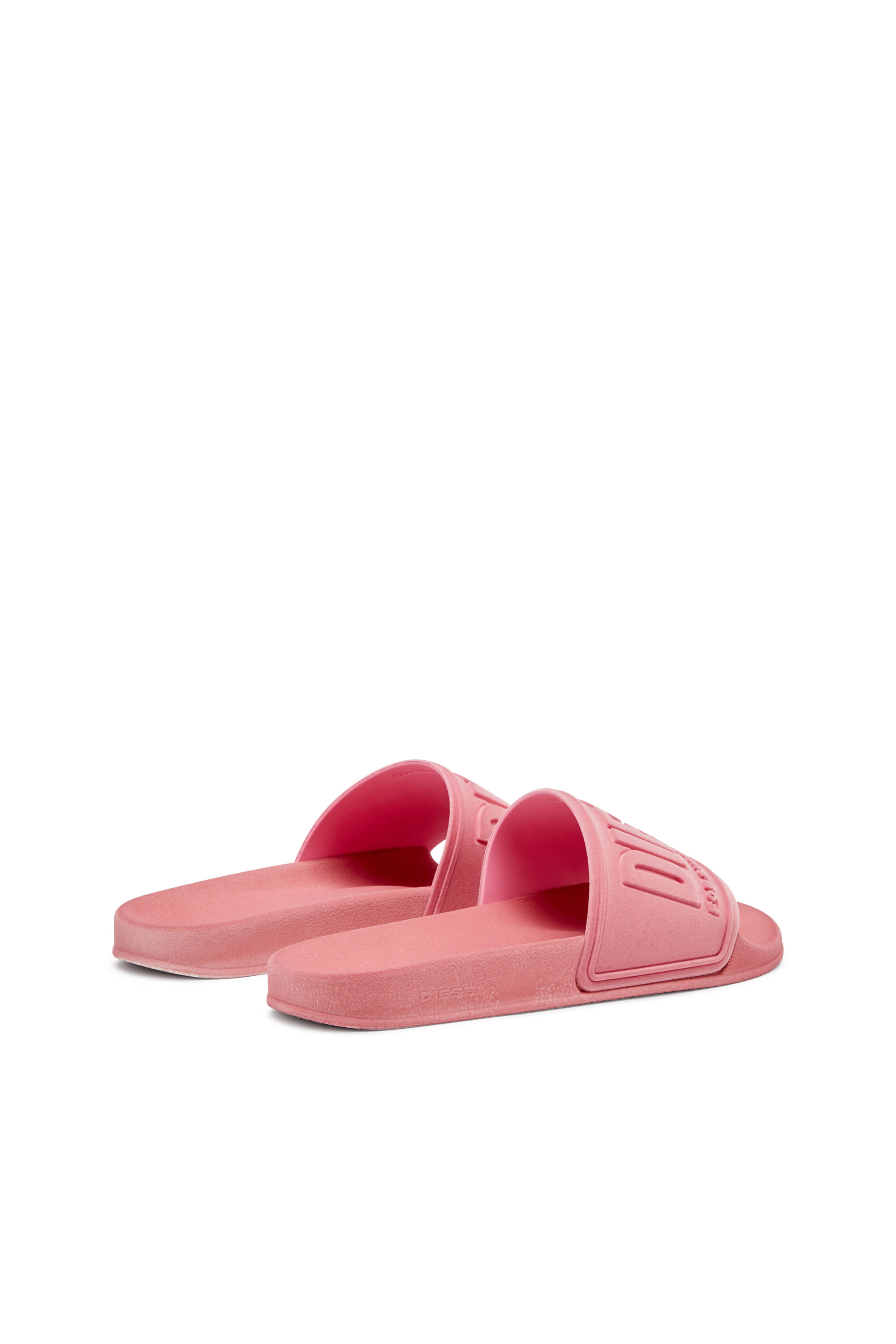 Diesel - SA-MAYEMI CC W, Sa-Mayemi-Claquettes de piscine avec flocage velouté Femme in Rose - 3