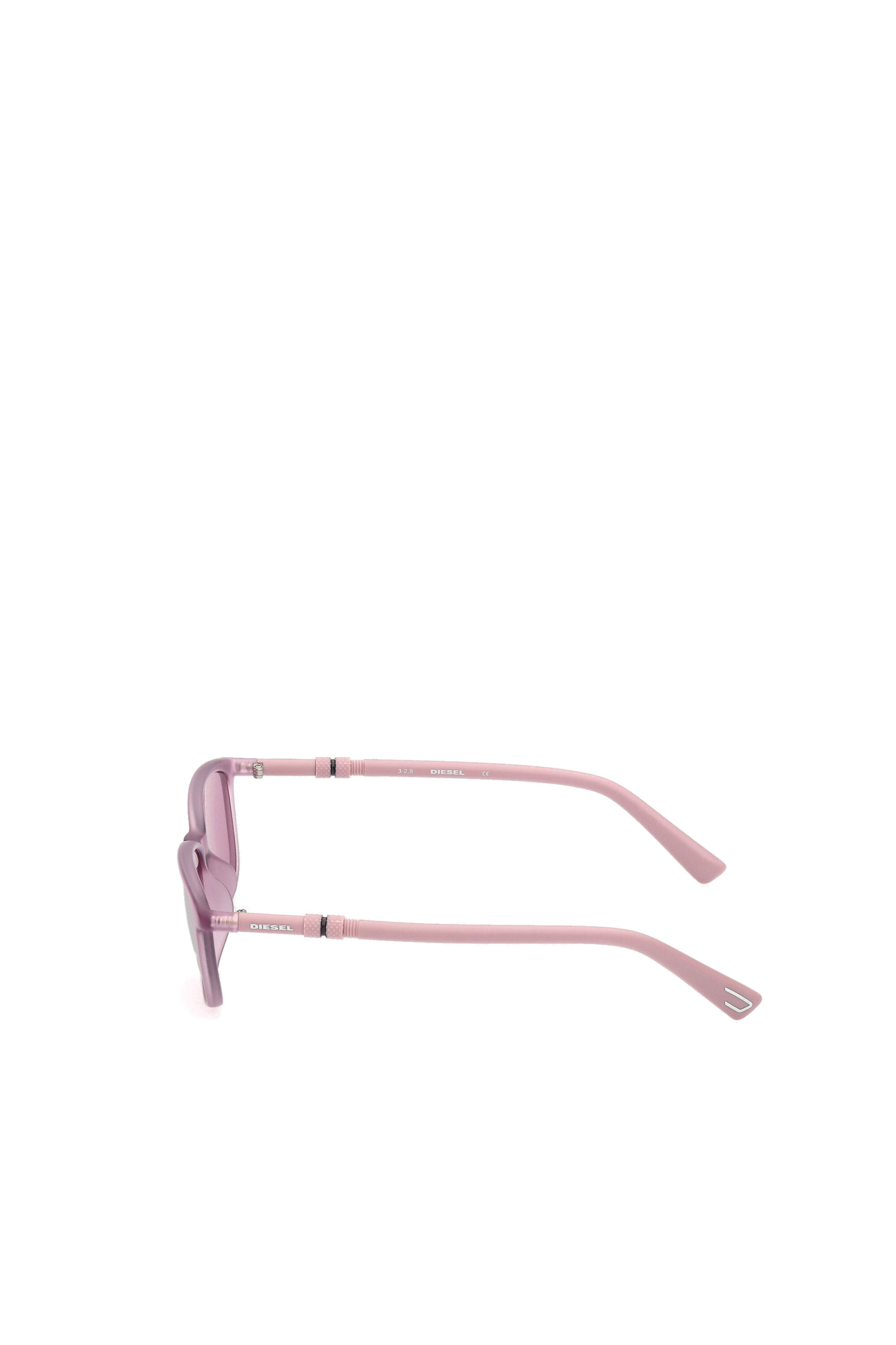 Diesel - DL0333, Lunetters avec forme carrée Femme in Rose - 3