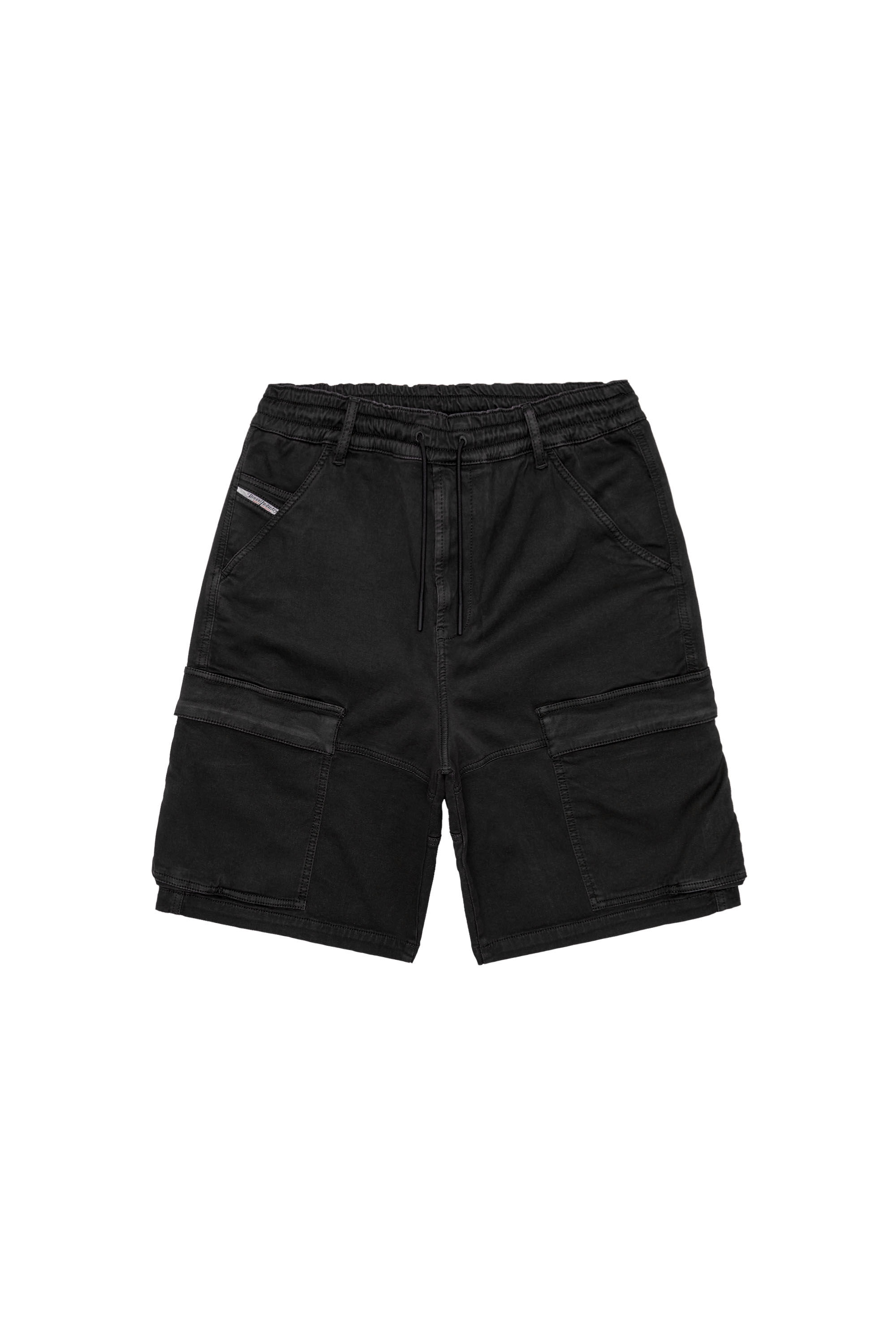 Diesel - D-KROOLEY-CARGO-SHORT JOGG, Noir - Image 2