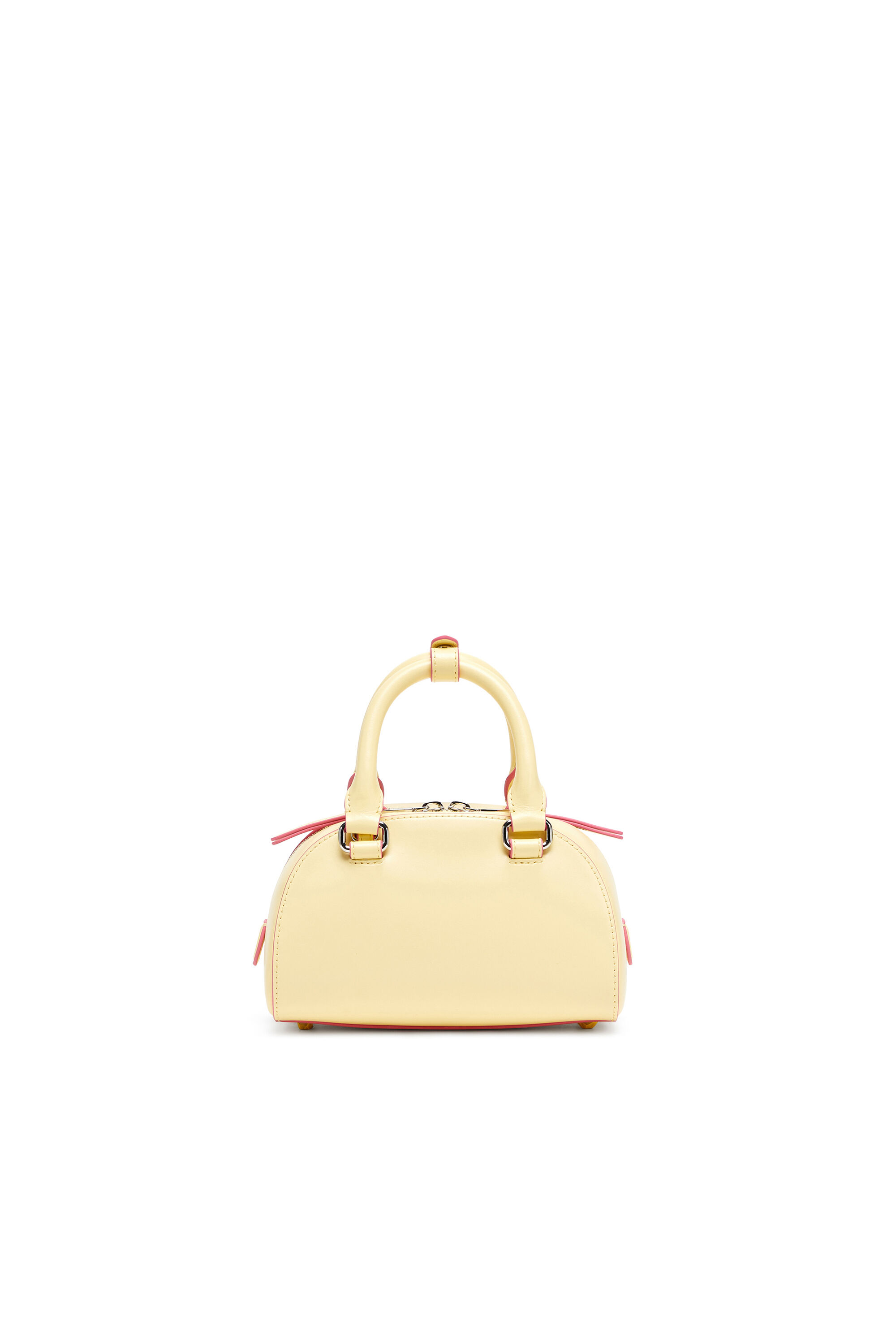 Diesel - 1DR DOME CROSSBODY, 1DR Dome-Mini sac bowling en cuir Femme in Jaune - 2