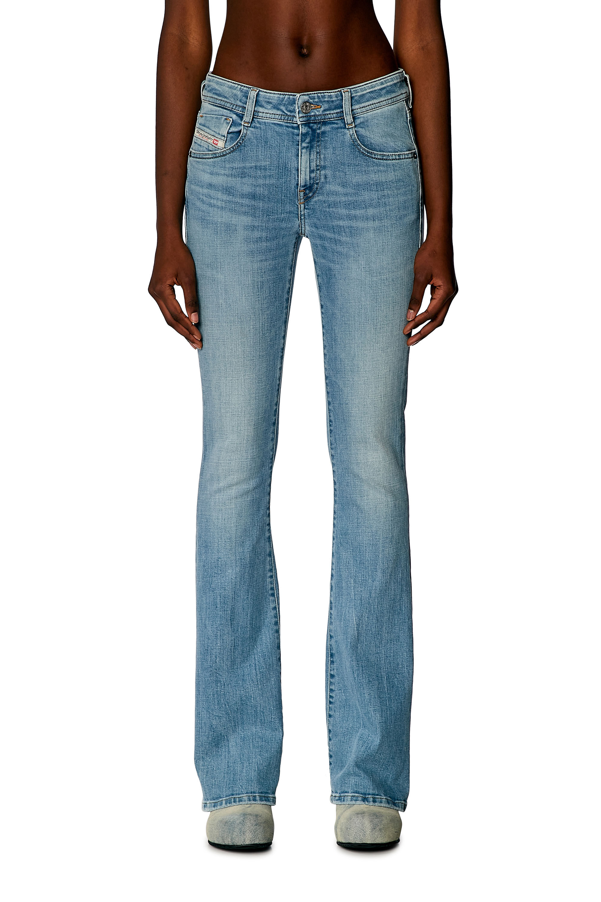Jeans Bootcut Femme Bleu Clair Diesel 1969 D Ebbey