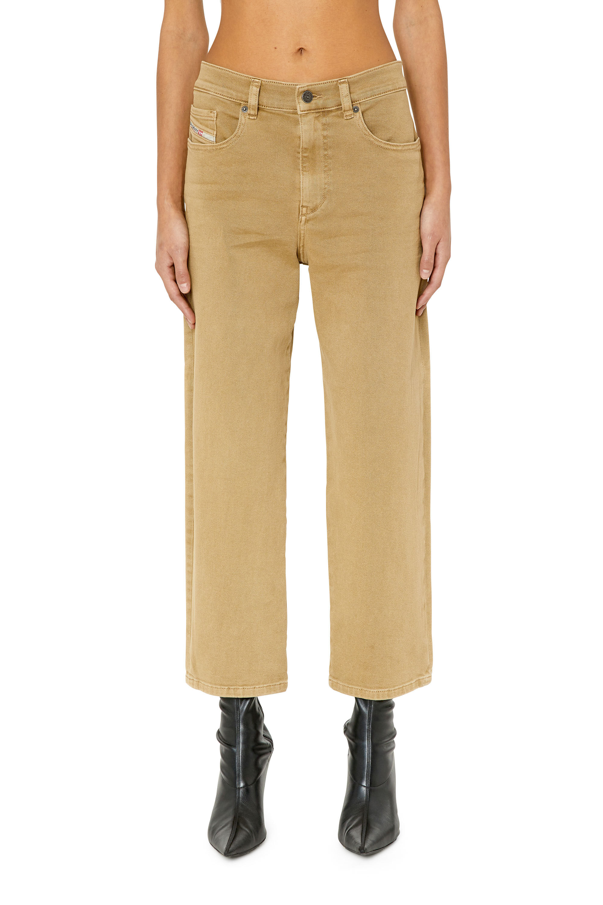 Diesel - 2016 D-Air 0QWTY Boyfriend Jeans, Marron - Image 3