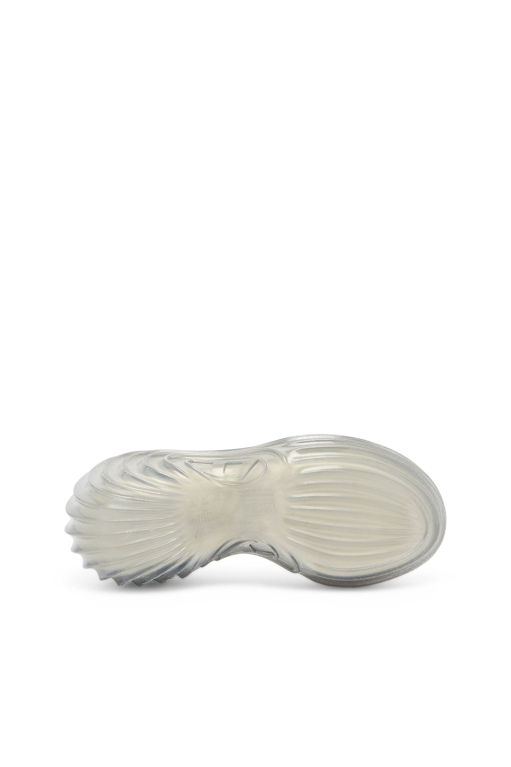 Diesel - MELISSA QUANTUM PLATFORM, Mule &agrave; plateforme en Melflex&reg; Femme in Gris argent&eacute; - 5