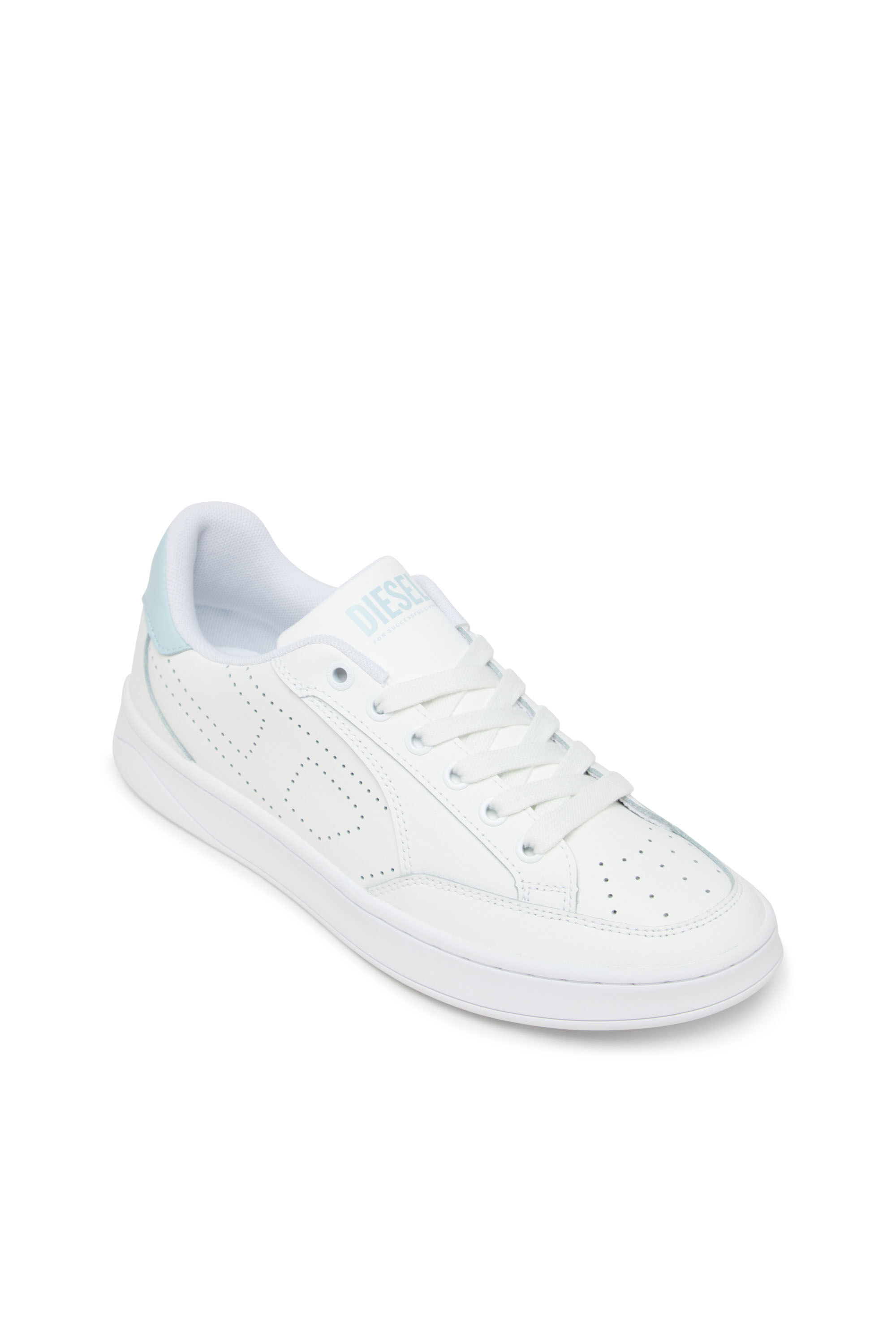 Diesel - S-DAKOTA LOW W, S-Dakota-Sneakers en cuir avec logo perforé Femme in Polychrome - 6
