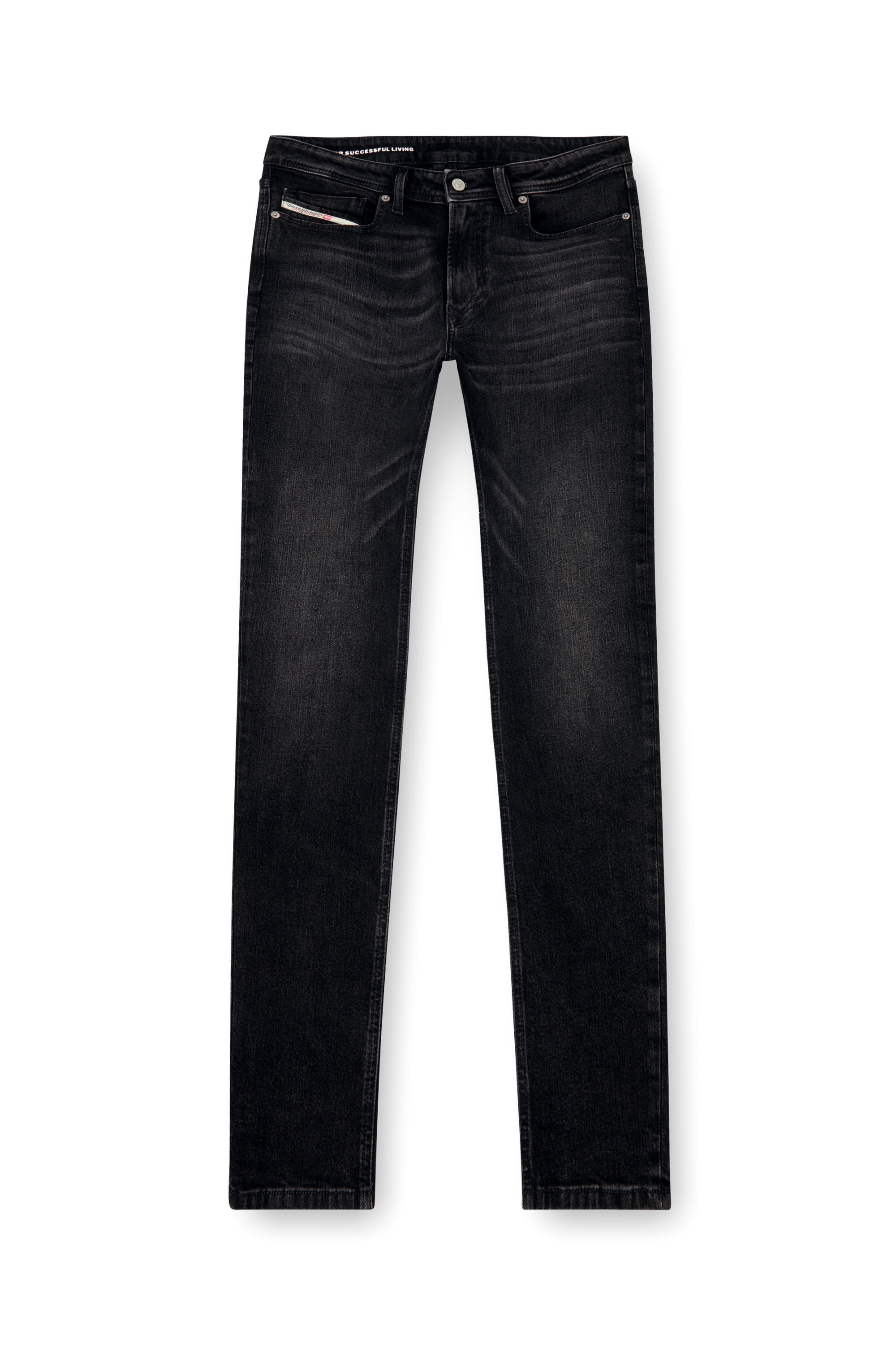 Diesel - Skinny Jeans 1979 Sleenker 0GRDA Homme, Noir/Gris foncé - Image 2