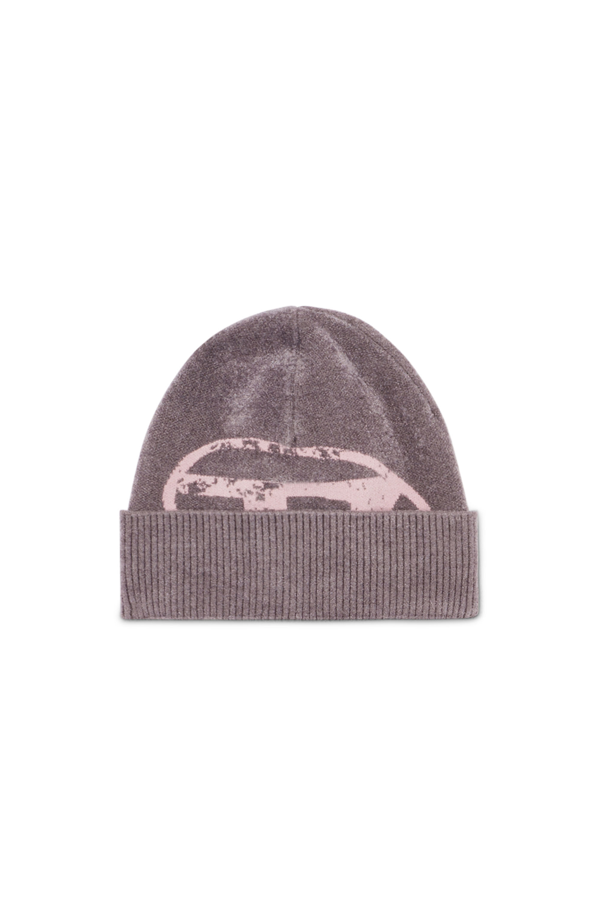 Diesel - K-URIUS, Bonnet avec logo Oval D effet vieilli Mixte in Violet - 1