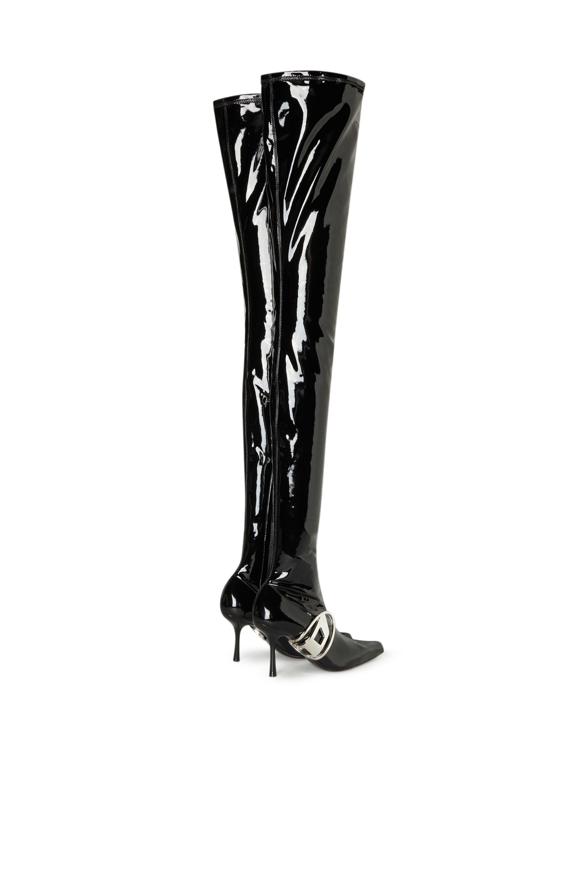 Cuissardes vernies store noires