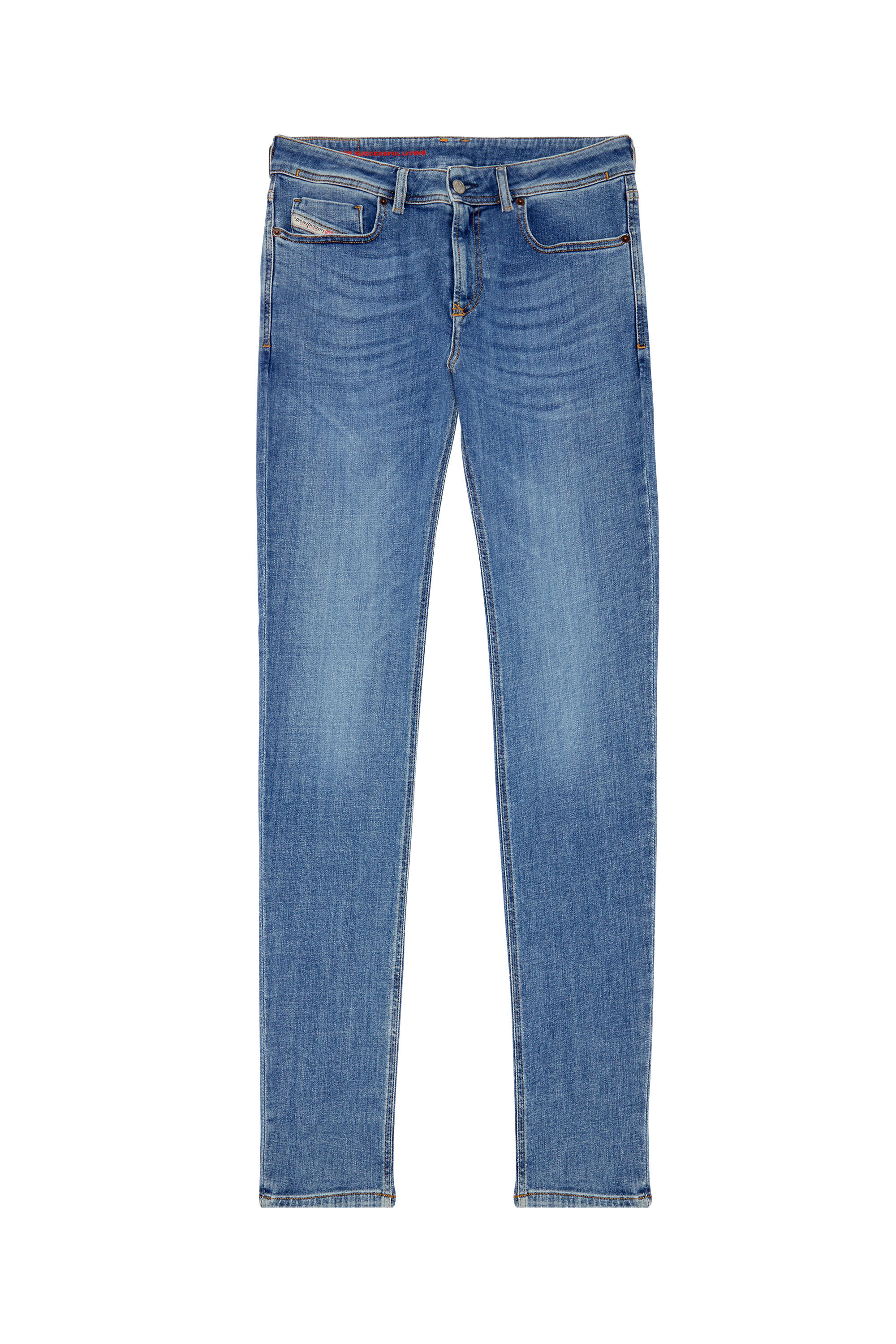 Diesel - Skinny Jeans 1979 Sleenker 09C01, Bleu moyen - Image 2