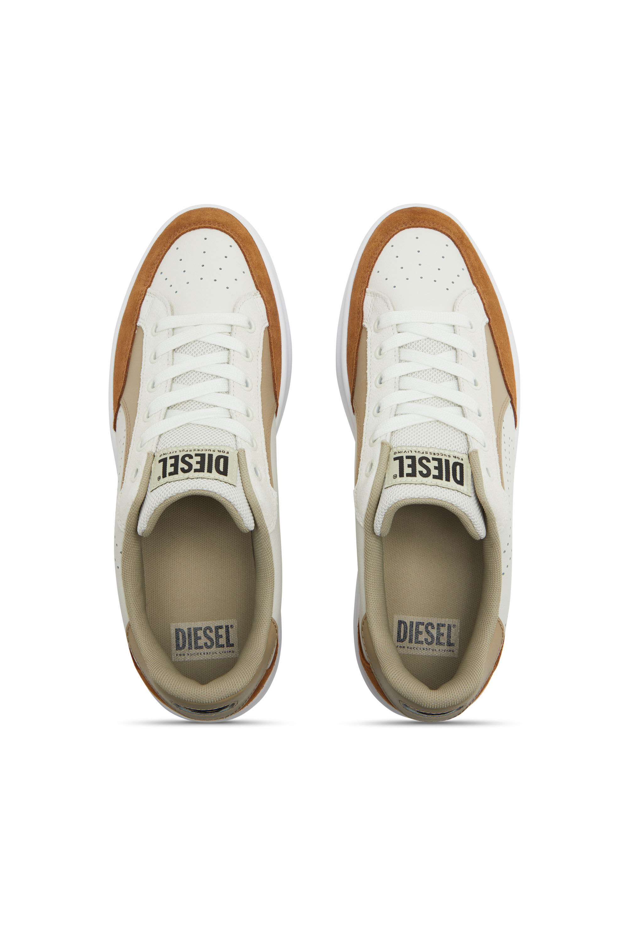 S-DAKOTA LOW, Marron/Blanc