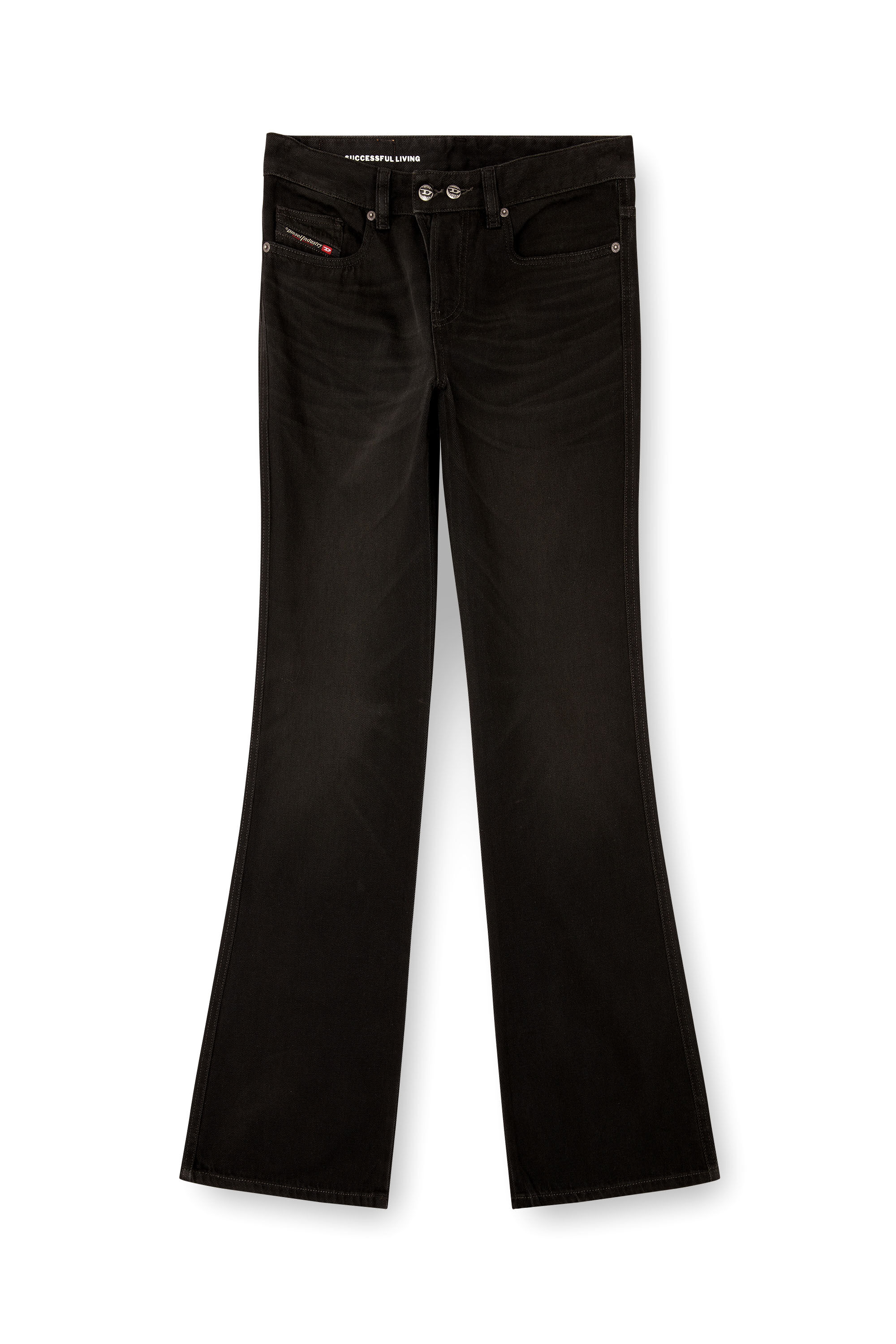 Diesel - Bootcut Jeans 1998 D-Buck 09M20 Homme, Noir/Gris foncé - Image 2