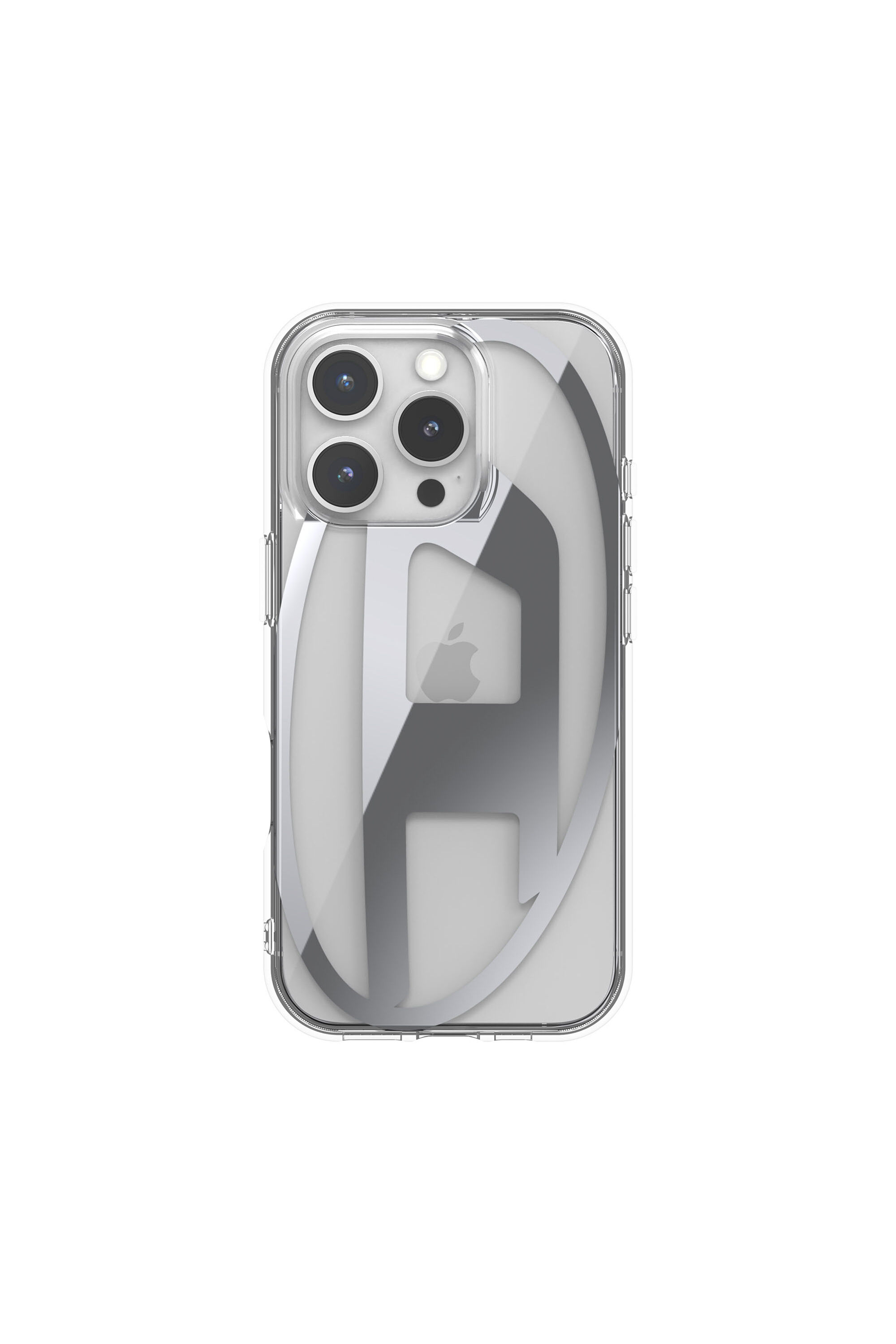 Diesel - 60140 AOP CASE, Coque pour l'iP 16 Pro Mixte in Gris argenté - 3