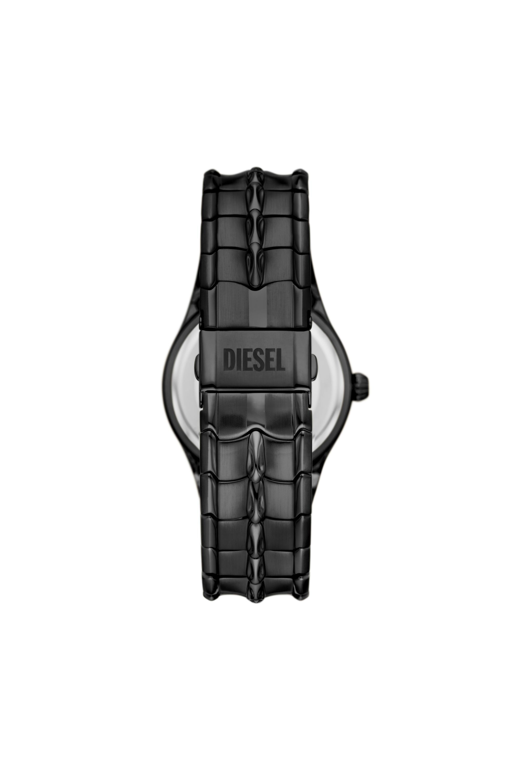 Montre Vert en acier inoxydable noir Homme | Noir | Diesel