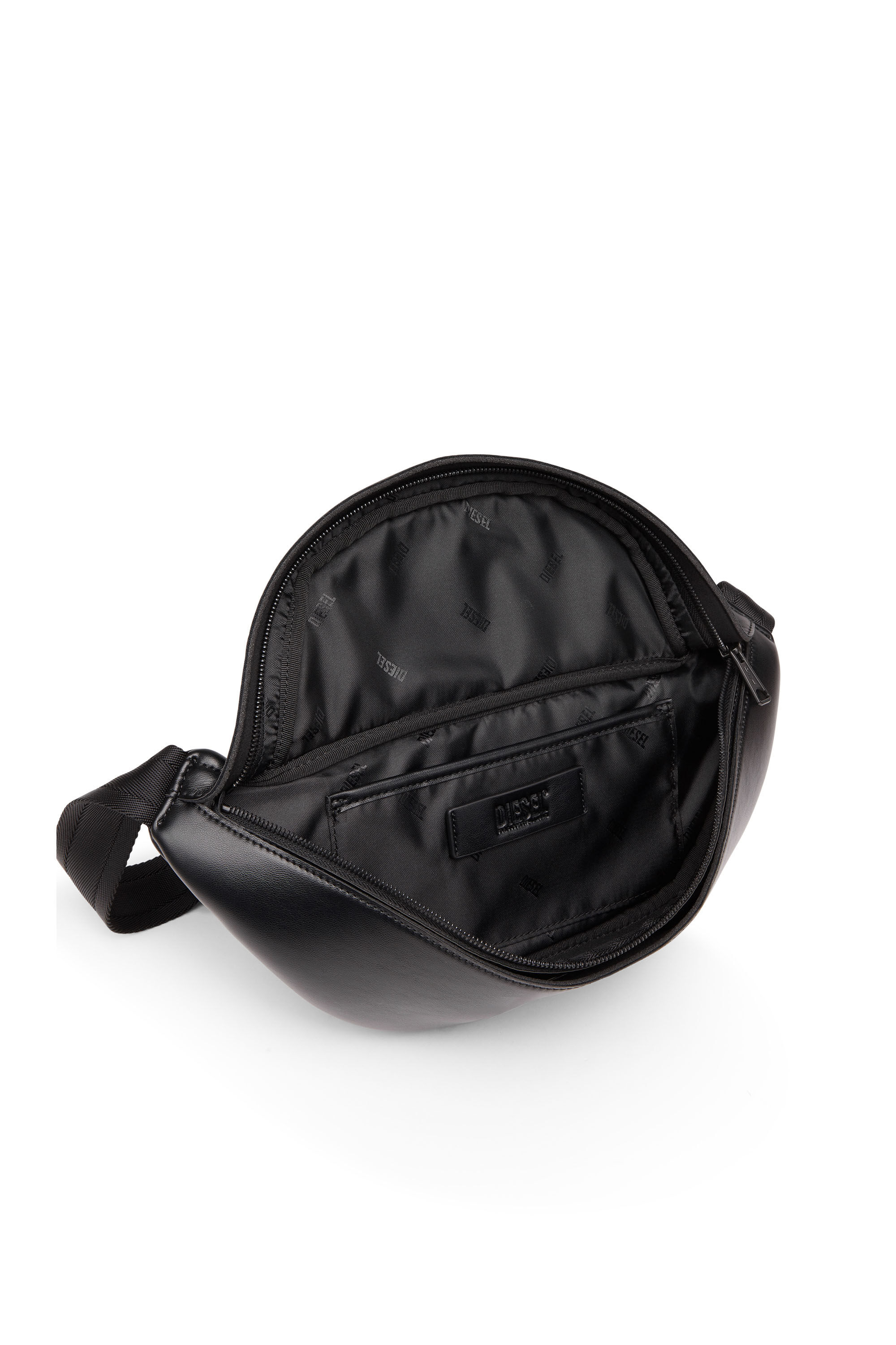 Sac a ceinture Holi D M femme en PU et neoprene Noir Diesel