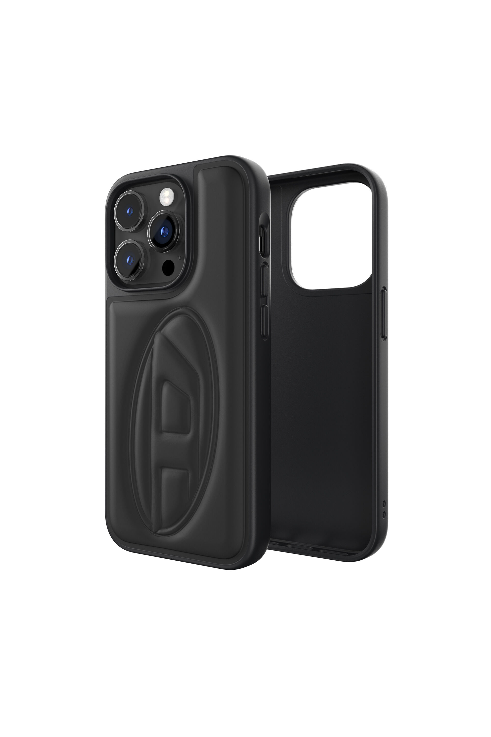 Diesel - 53407 MOULDED CASE, Coque moulée pur iPhone 14 Pro Mixte in Noir - 1